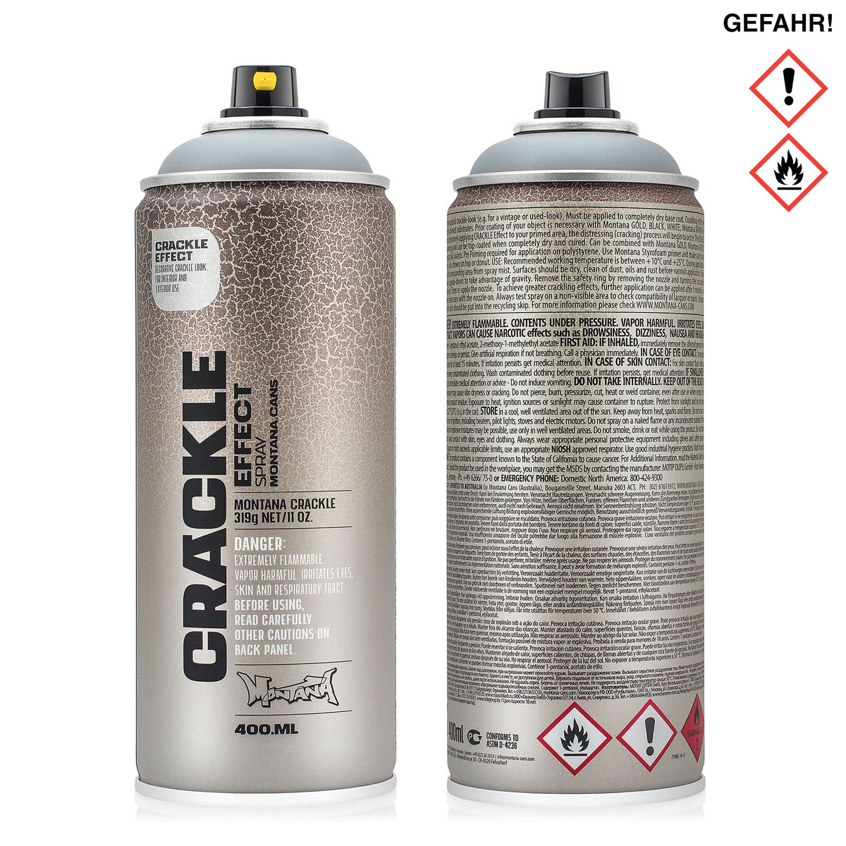 Montana crackle spray 400 ml MON1000007 | OVERKILL