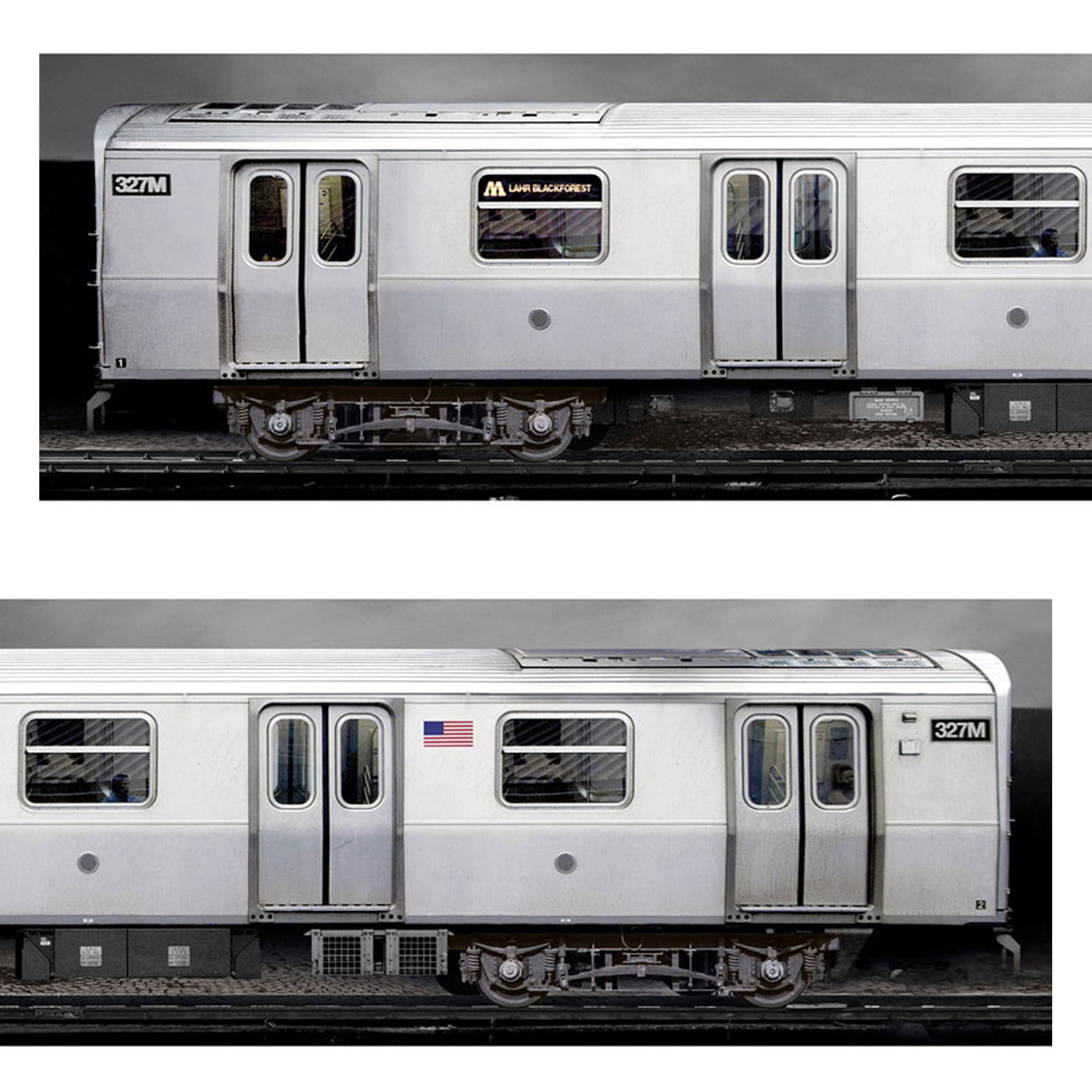 Molotow 3d relief train nyc small 0 Mini Trains  Material | Overkill