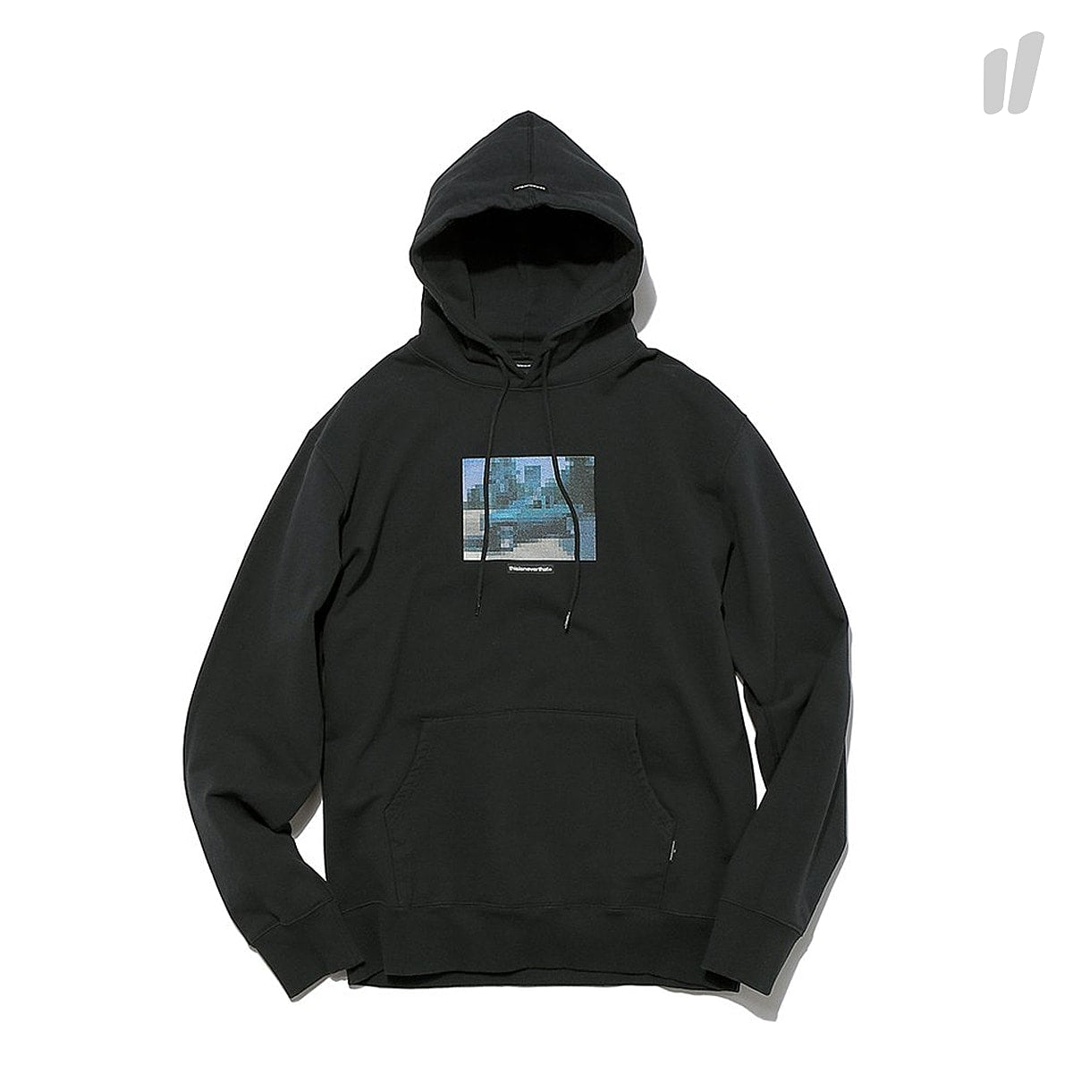 thisisneverthat Mosaic 250 Hooded Sweatshirt Black Hoodies TN17FTO023BK | Overkill