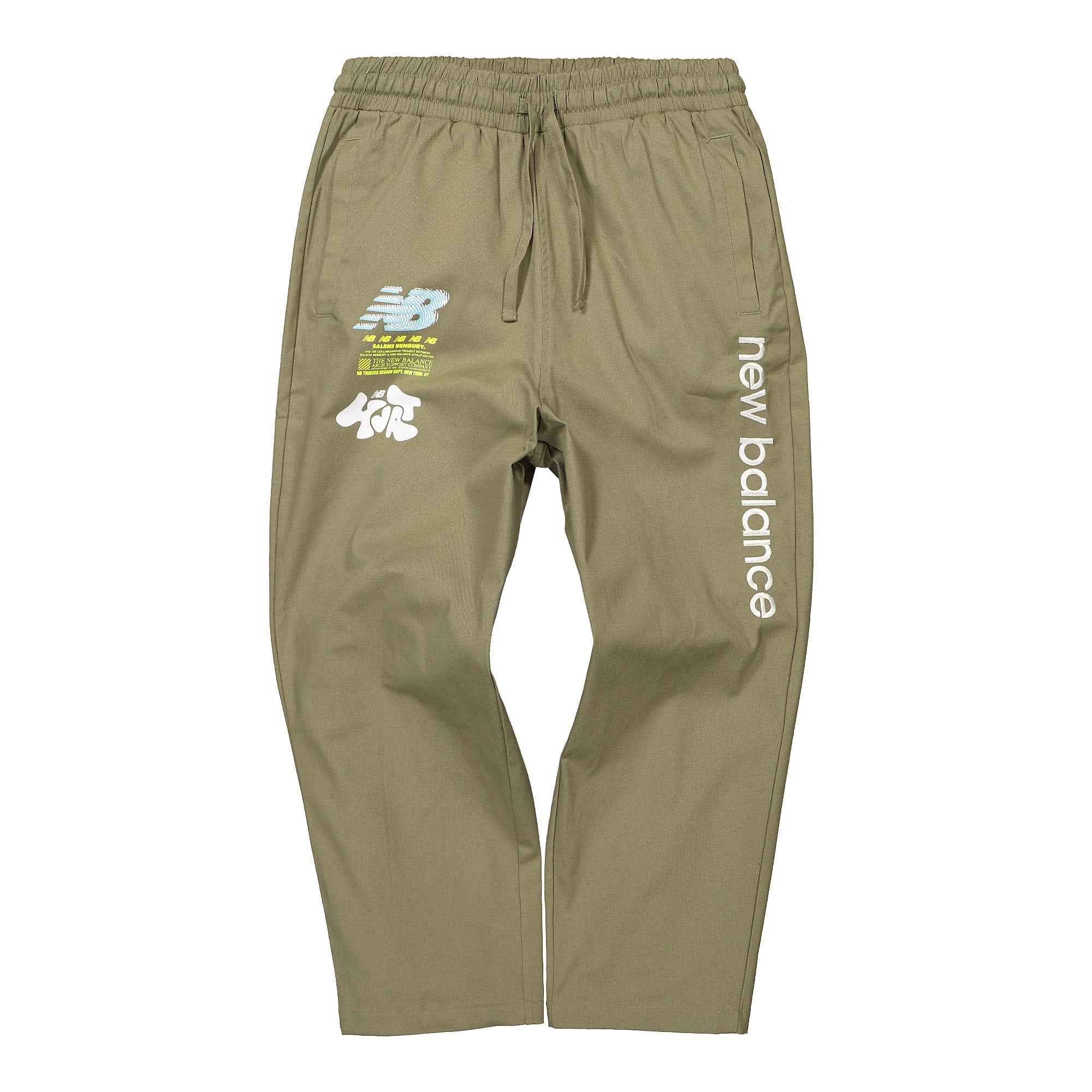 New Balance Salehe Bembury x New Balance Pant Concrete Green Sweat & Track Pants MP11563 | Overkill