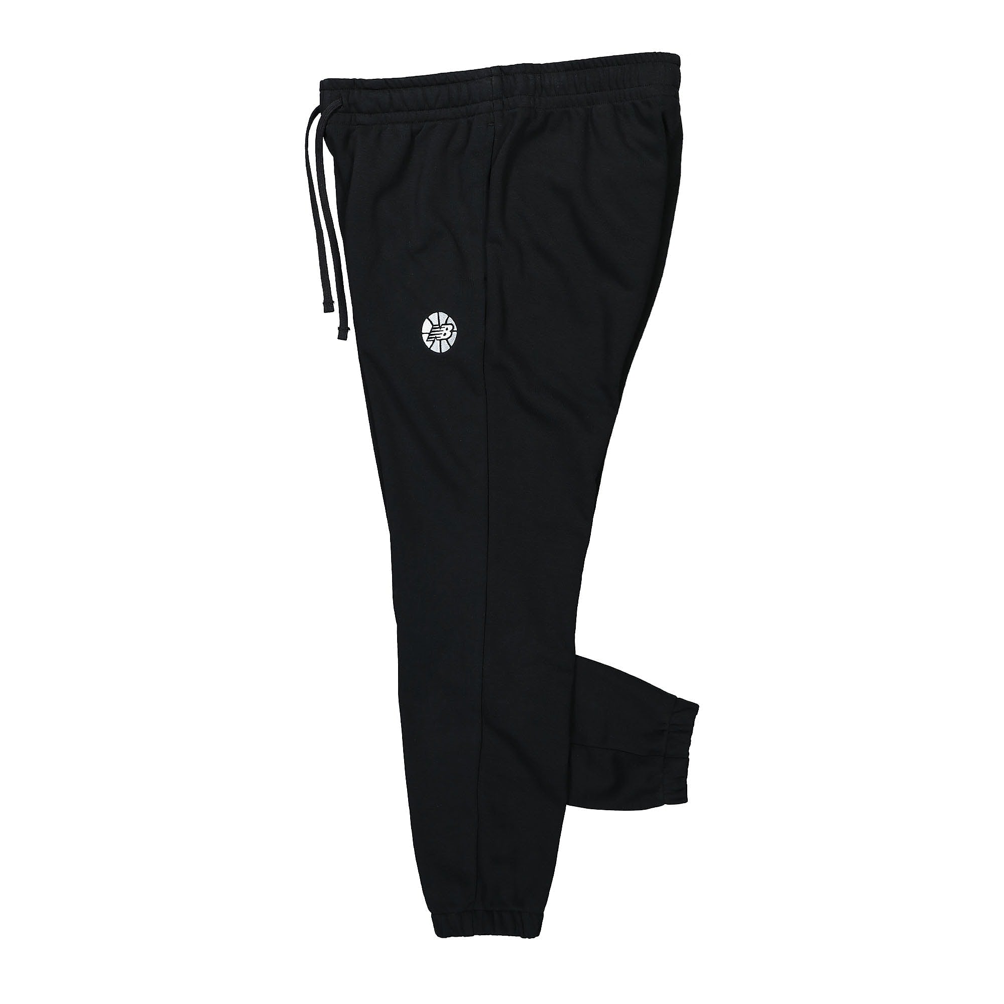 New Balance Hoops Fundamentals Pant Black Sweat & Track Pants Close-up | Overkill