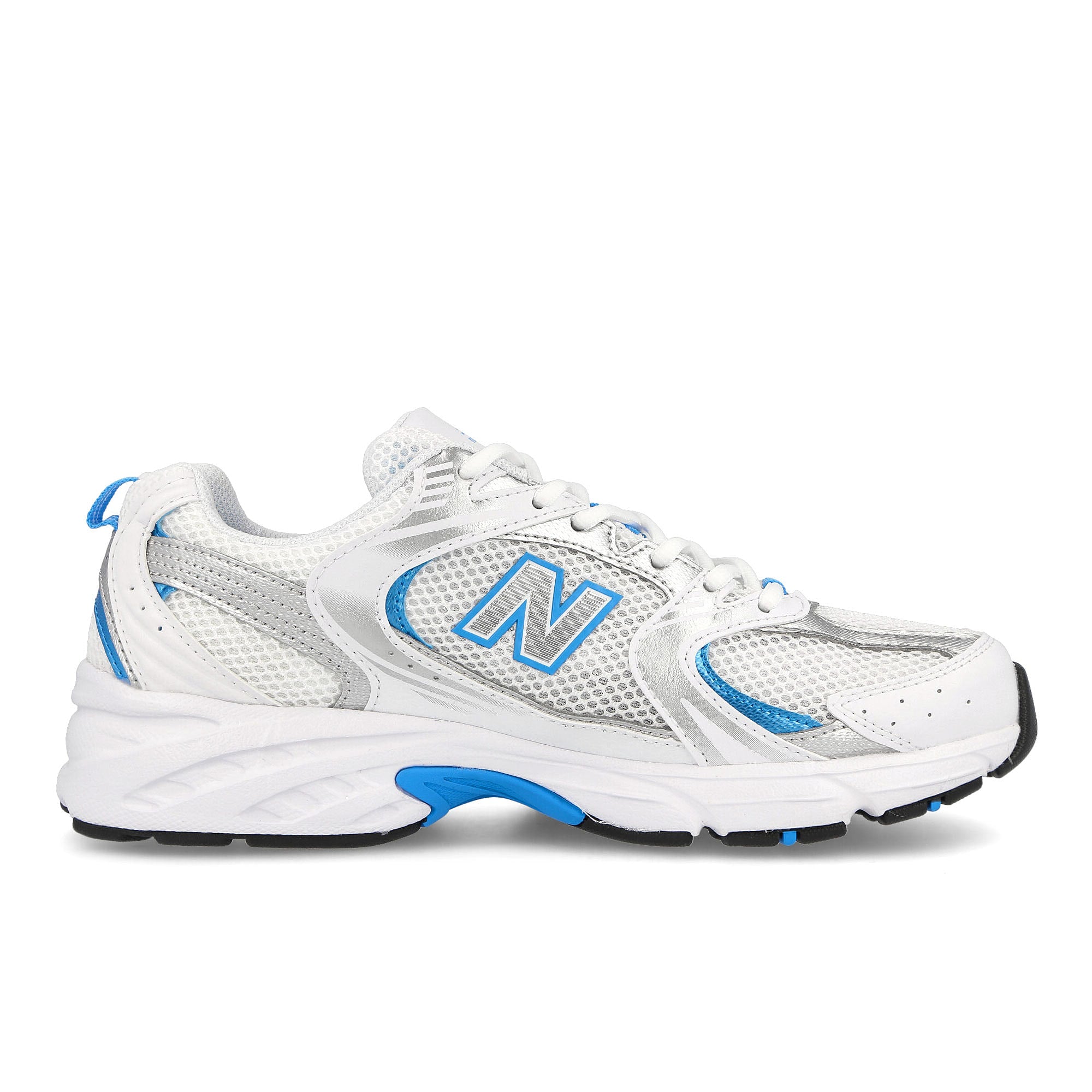 New Balance mr530drw White-Blue-Silver Low Top Sneakers  Silhouette | Overkill