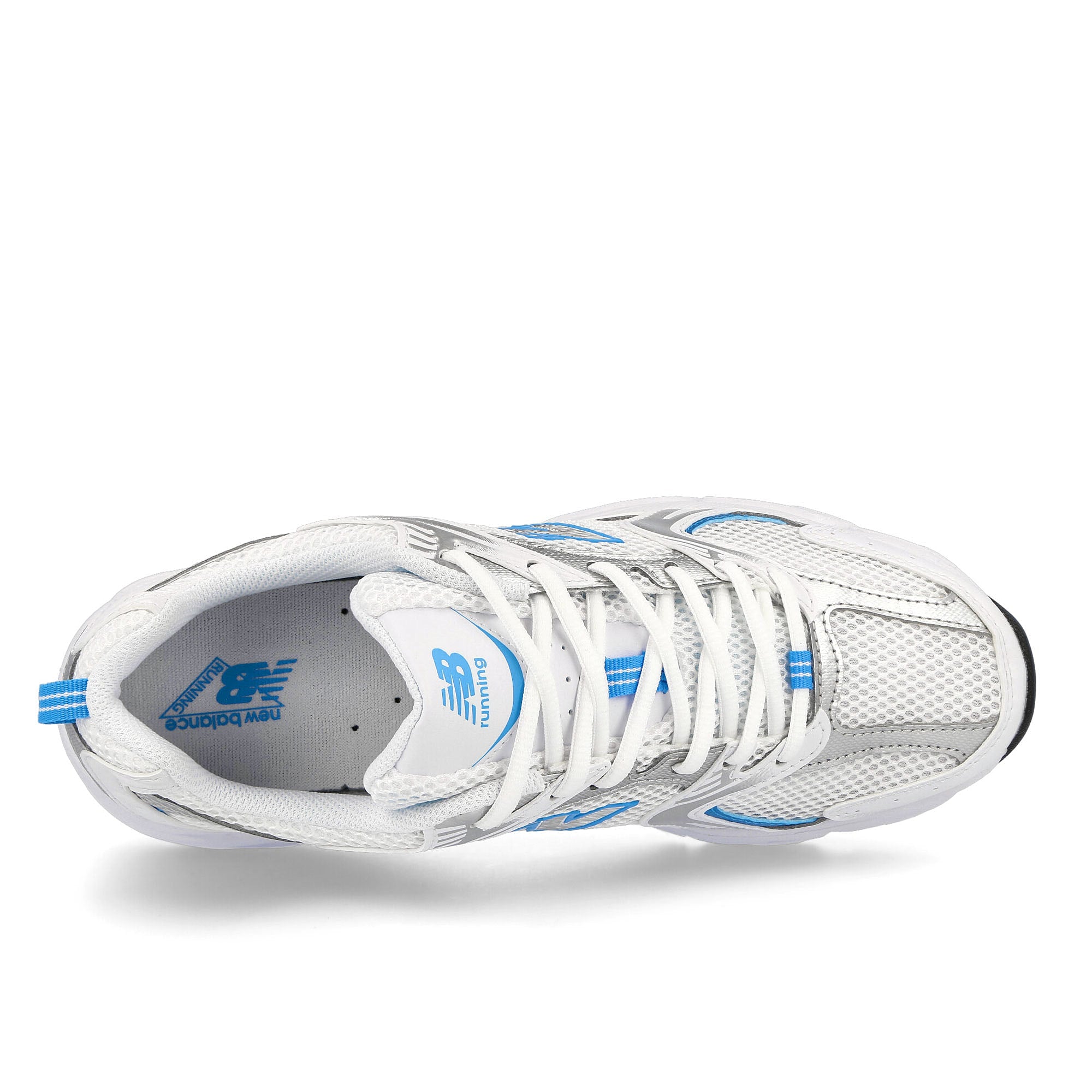 New Balance mr530drw White-Blue-Silver Low Top Sneakers  Detailfoto | Overkill