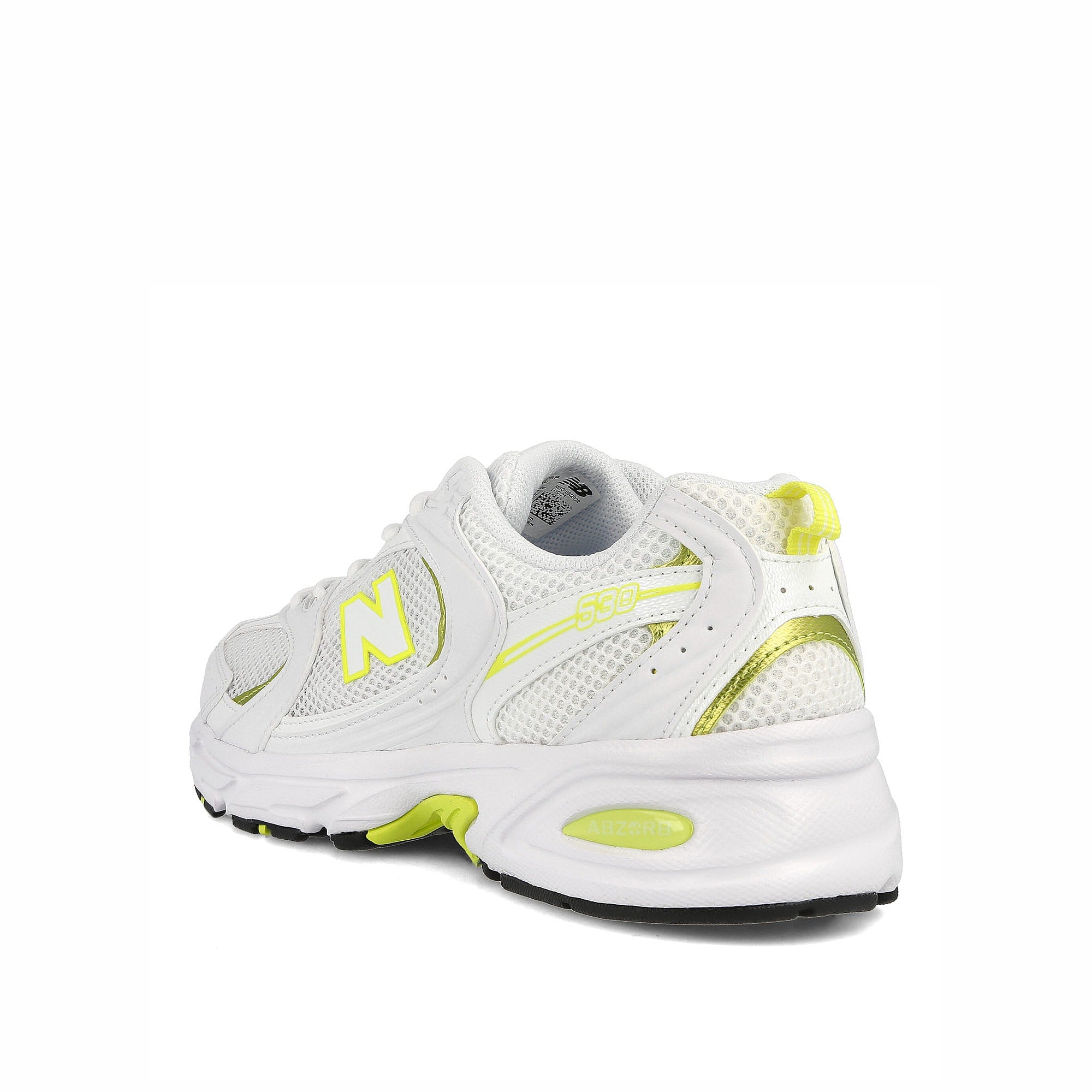New Balance MR530DWP White-Lemonade Low Top Sneakers  Material | Overkill