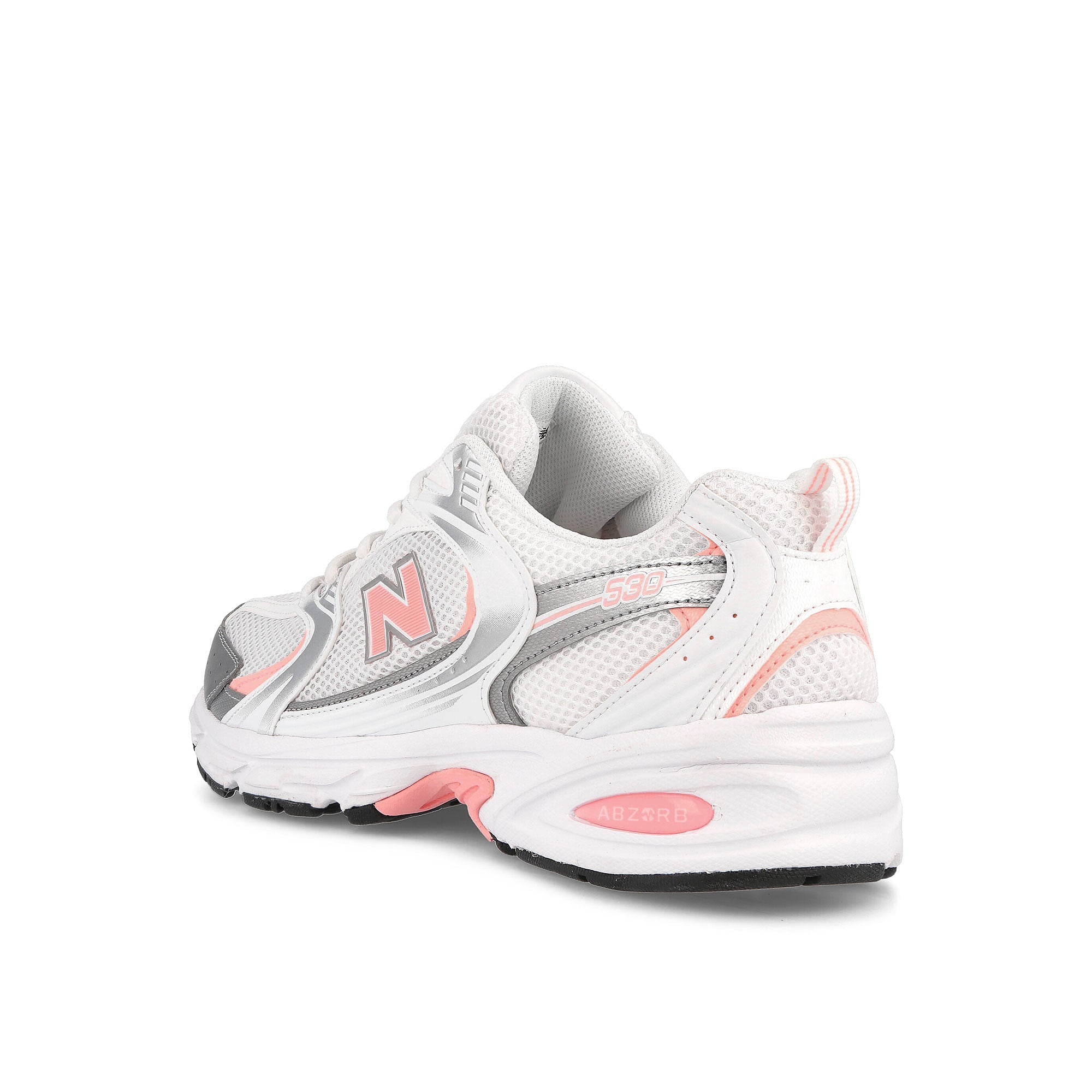New Balance mr530ecp White-Pink-Silver Low Top Sneakers  Material | Overkill