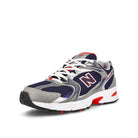 New Balance mr 530 esb Navy-Grey Low Top Sneakers  Close Up | Overkill