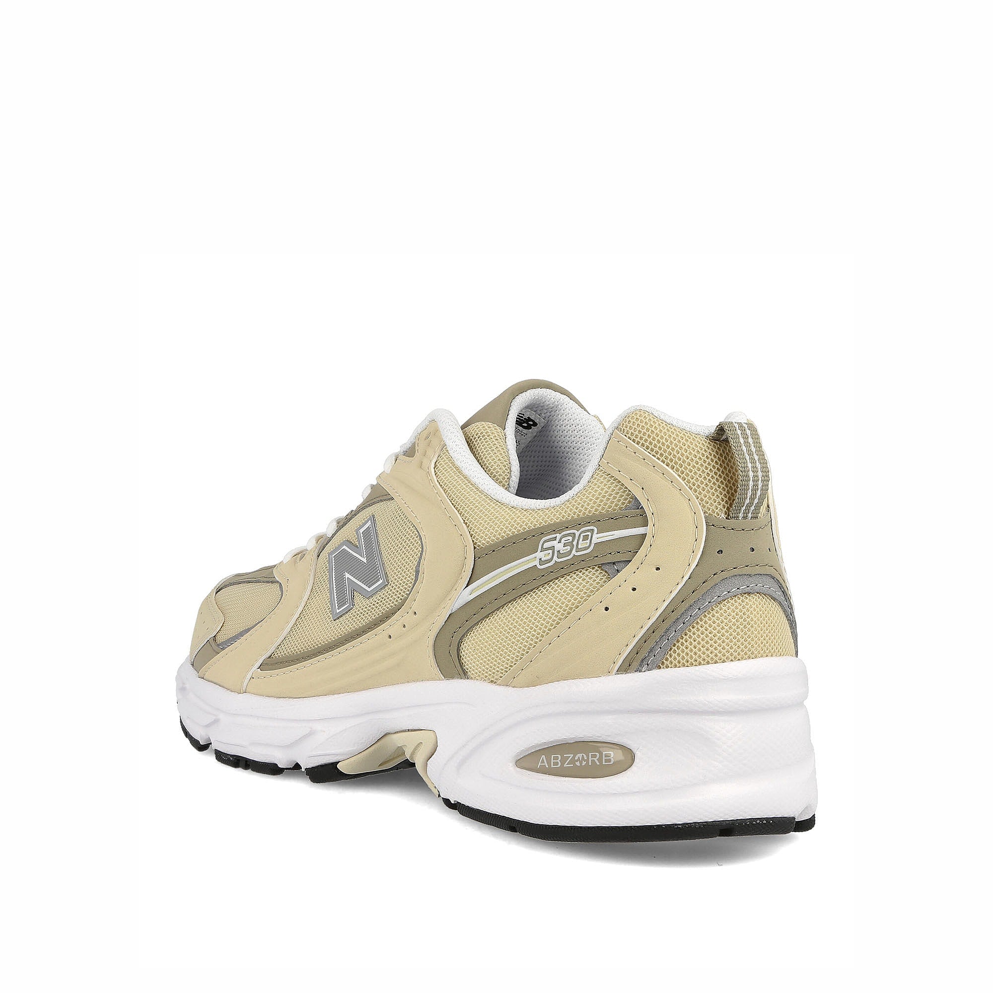 New Balance MR530SMD Beige-Aluminium Low Top Sneakers  Material | Overkill