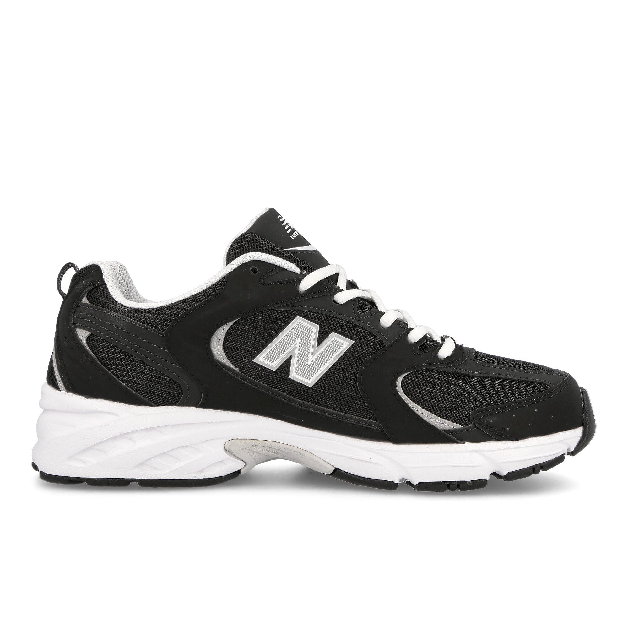 New Balance mr530smn Black-White Low Top Sneakers  Silhouette | Overkill