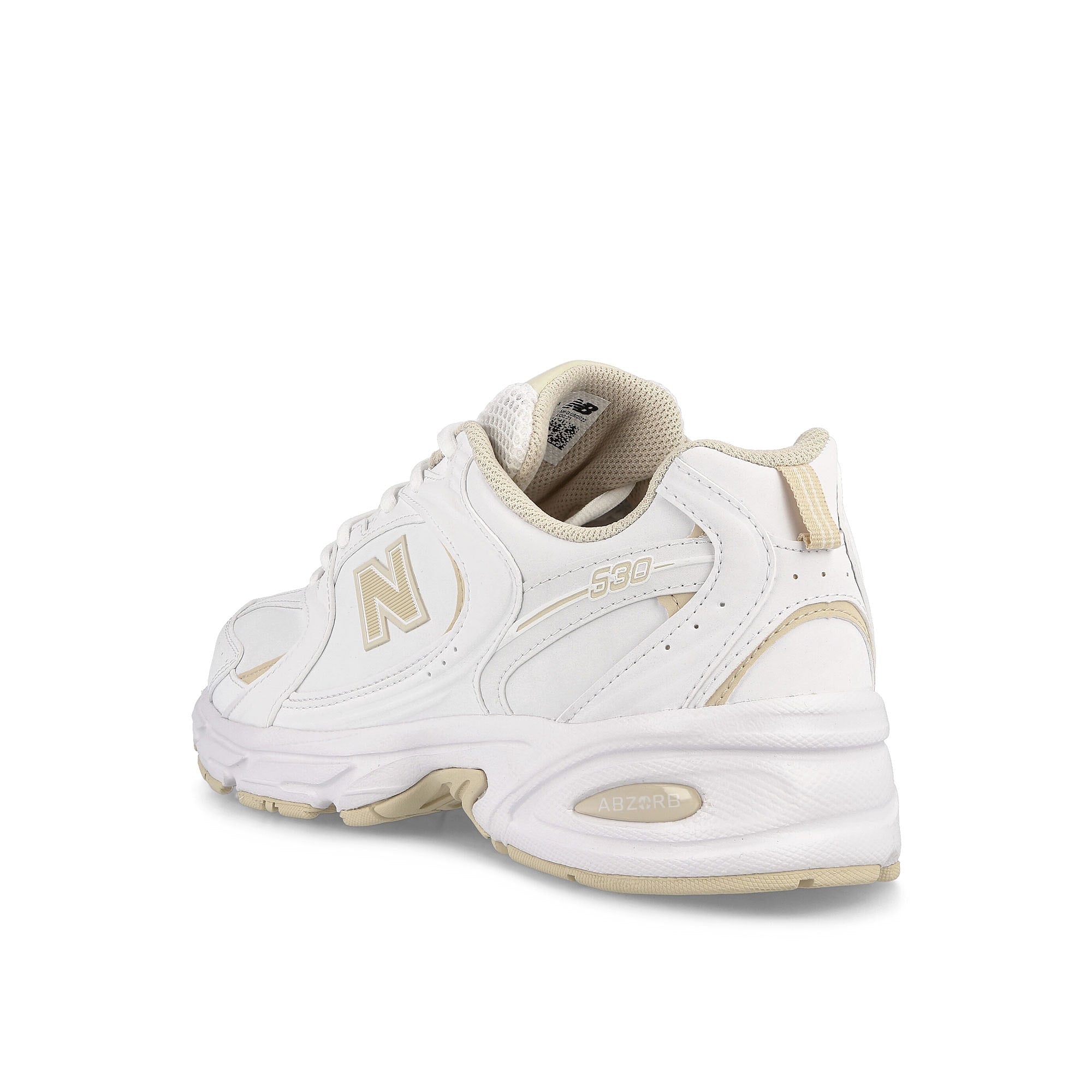 New Balance MR530SYA White Low Top Sneakers  Material | Overkill