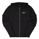 Midnight Studios Layered Logo Zip-Hoodie Black Hoodies MS-04A-04-003 | Overkill