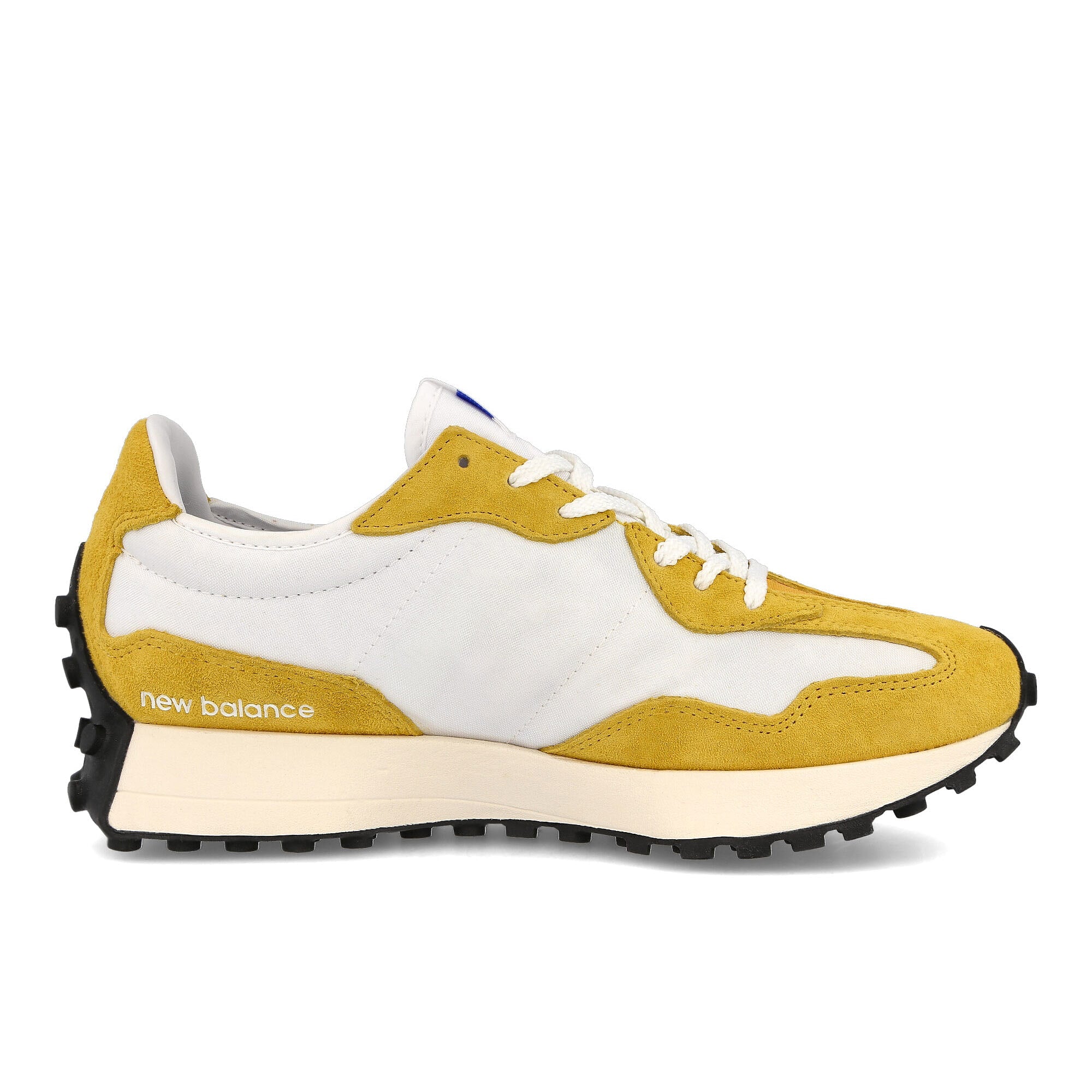 New Balance ms 327 li1 White-Yellow Low Top Sneakers  Silhouette | Overkill
