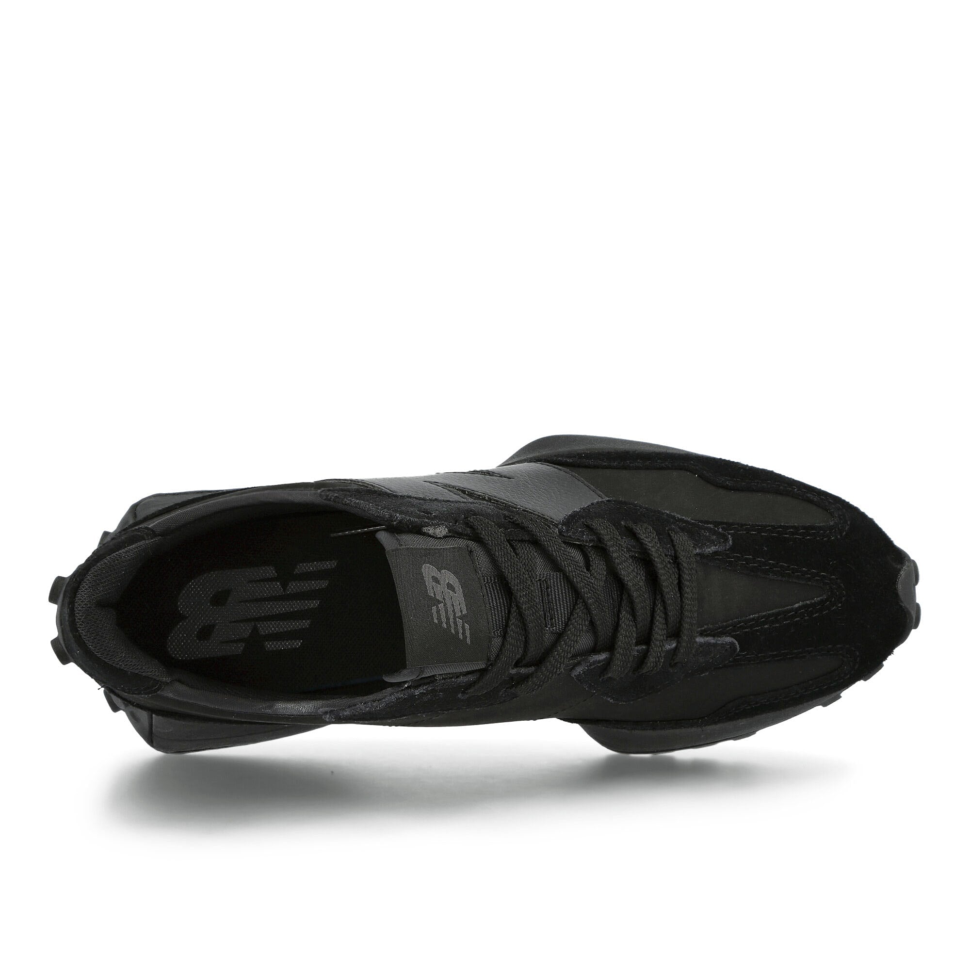 New Balance ms 327 lx1 Black Low Top Sneakers  Detailfoto | Overkill