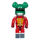 Medicom Be@rbrick Space Suit Green Helmet & Orange Suit Ver. 1000% Multicolor Collectibles & Toys  Material | Overkill