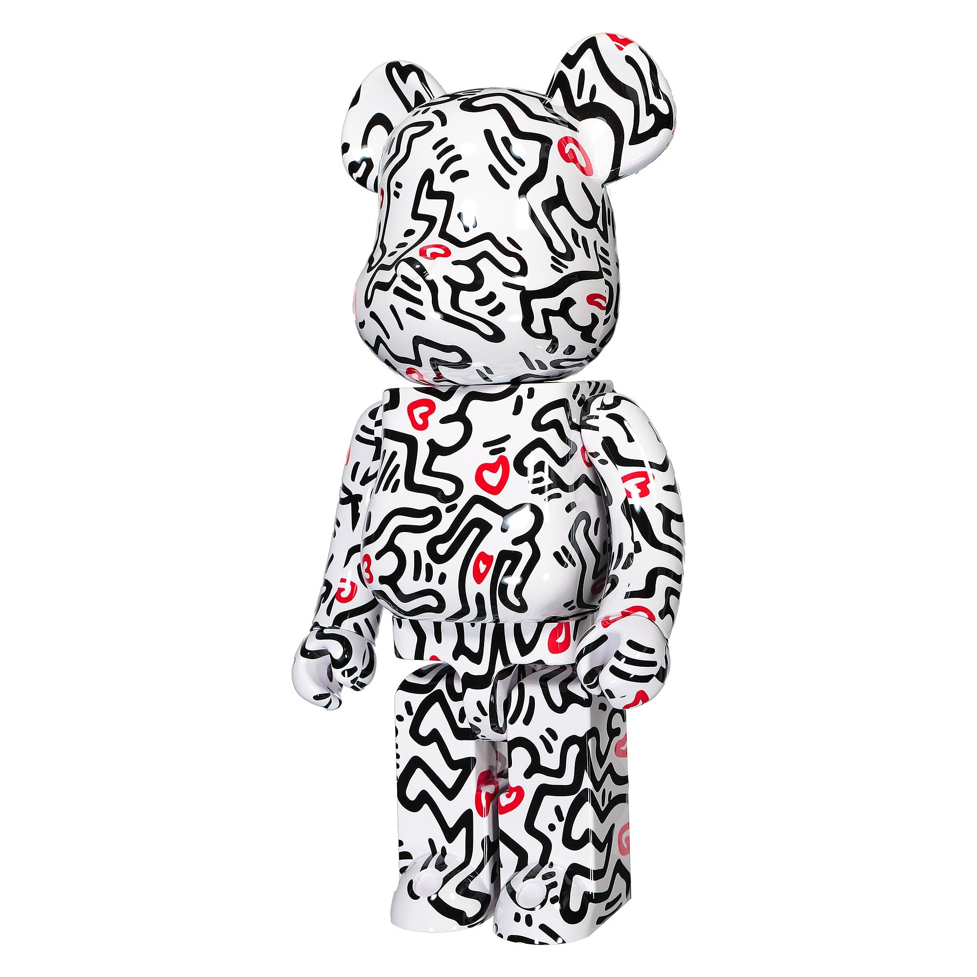 Medicom Be@rbrick Keith Haring #8 1000% Multicolor Collectibles & Toys Close-up | Overkill