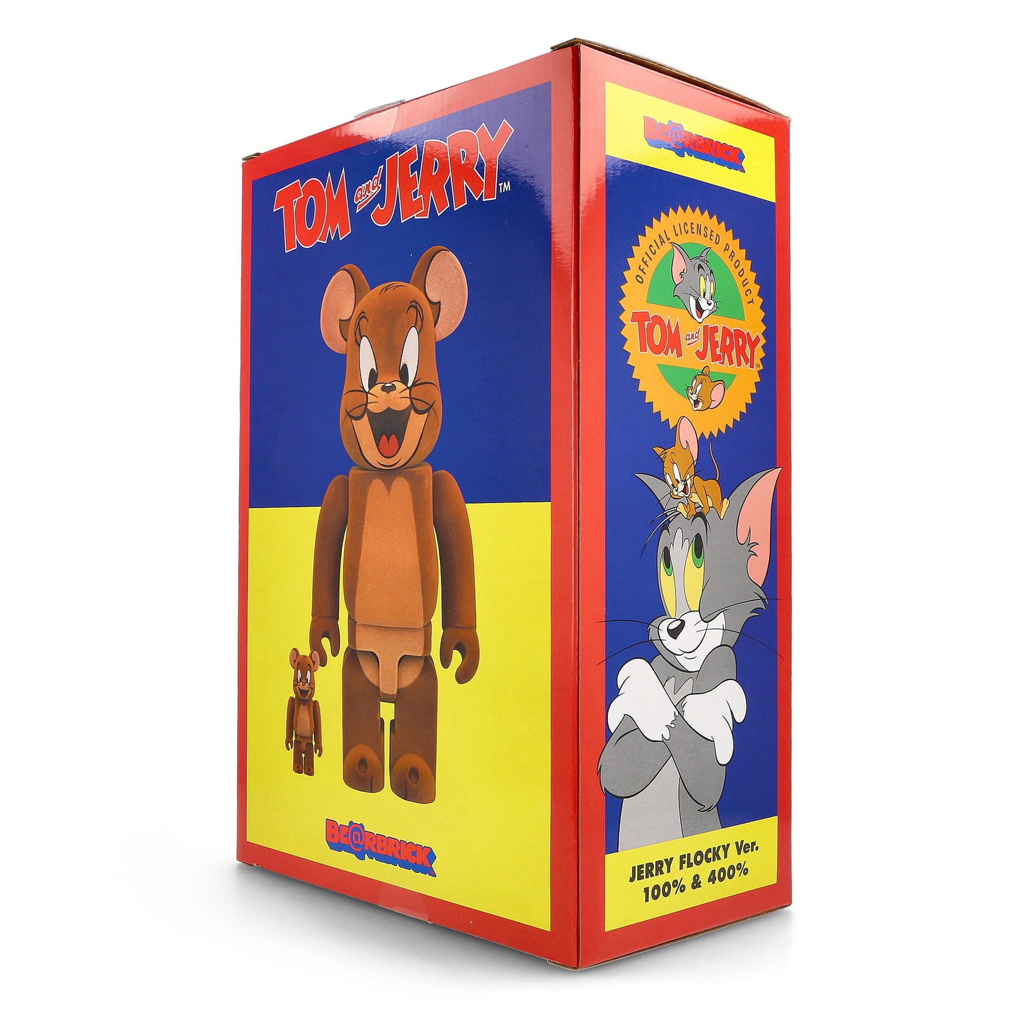 Medicom Be@rbrick Jerry Flocky 400% + 100% Multicolor Collectibles & Toys Detail view 2 | Overkill