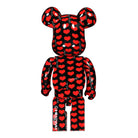 Medicom Be@rbrick Black Heart 1000% Black Collectibles & Toys  Material | Overkill