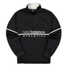 New Balance Athletics Halfzip Track Sweat Black Sweatshirts MT01506BK / 782840-60-8 | Overkill