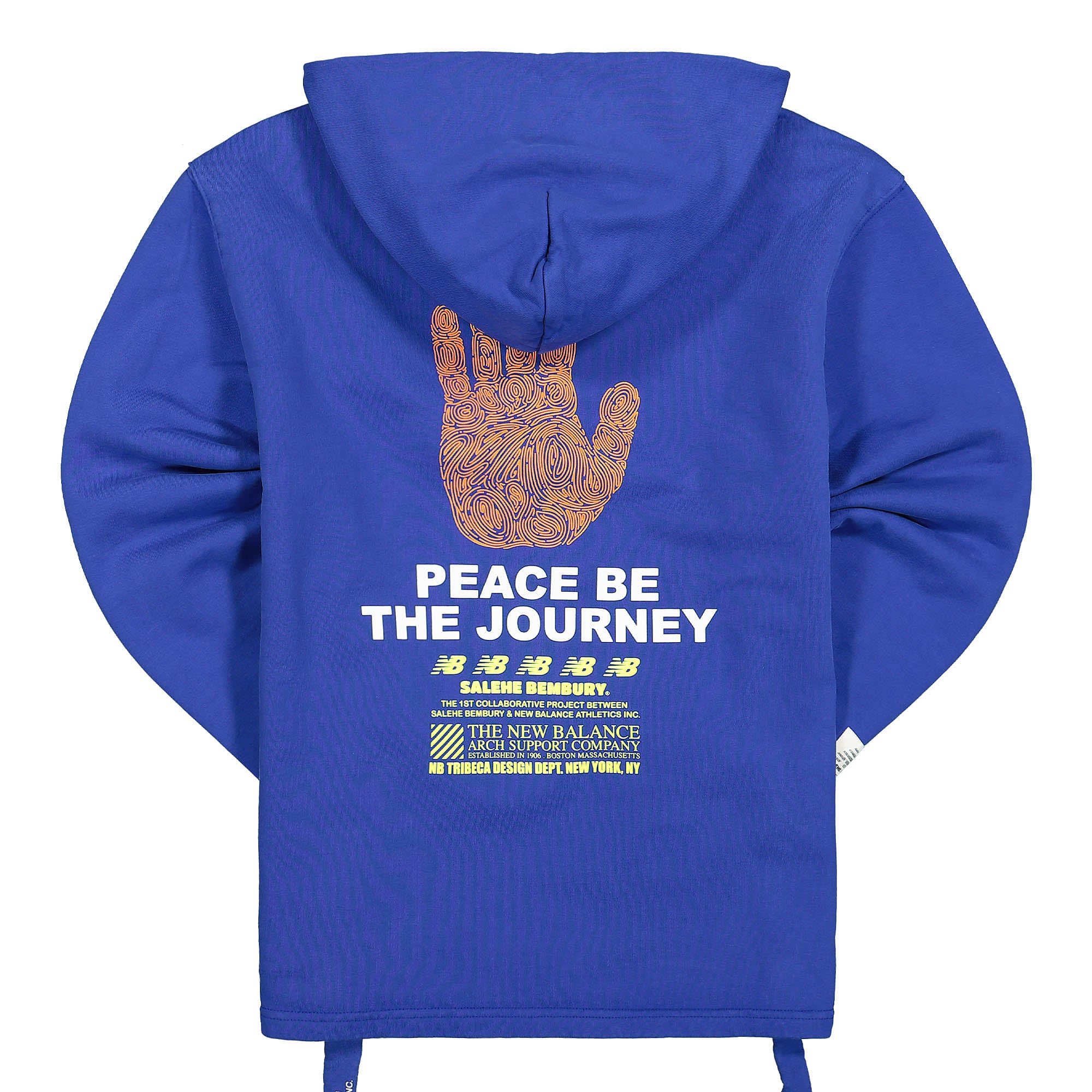 New Balance Salehe Bembury x New Balance Hoodie Ultraviolet Blue Hoodies Material | Overkill