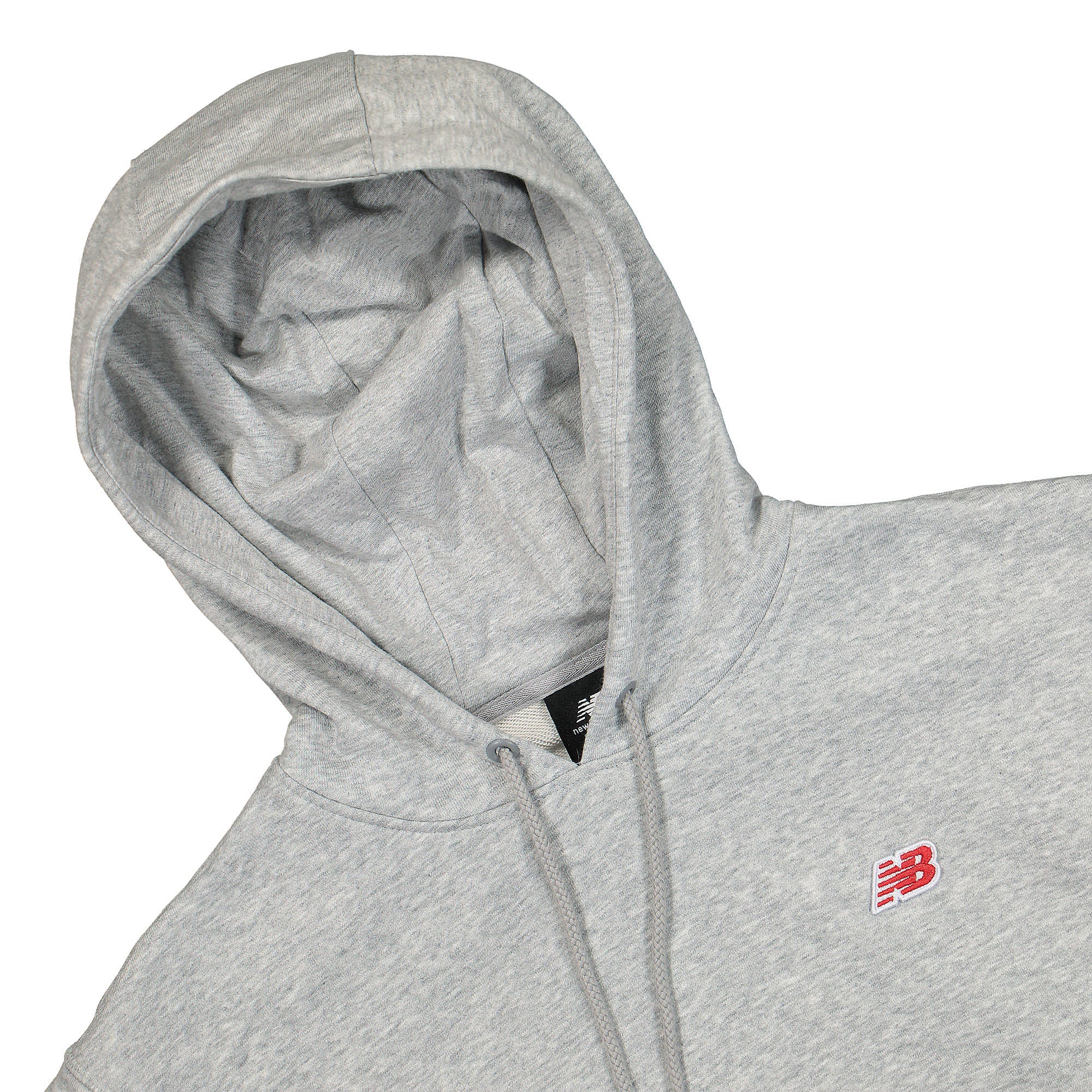 New Balance Small Pack Hoodie Athletic Grey Hoodies Close-up | Overkill