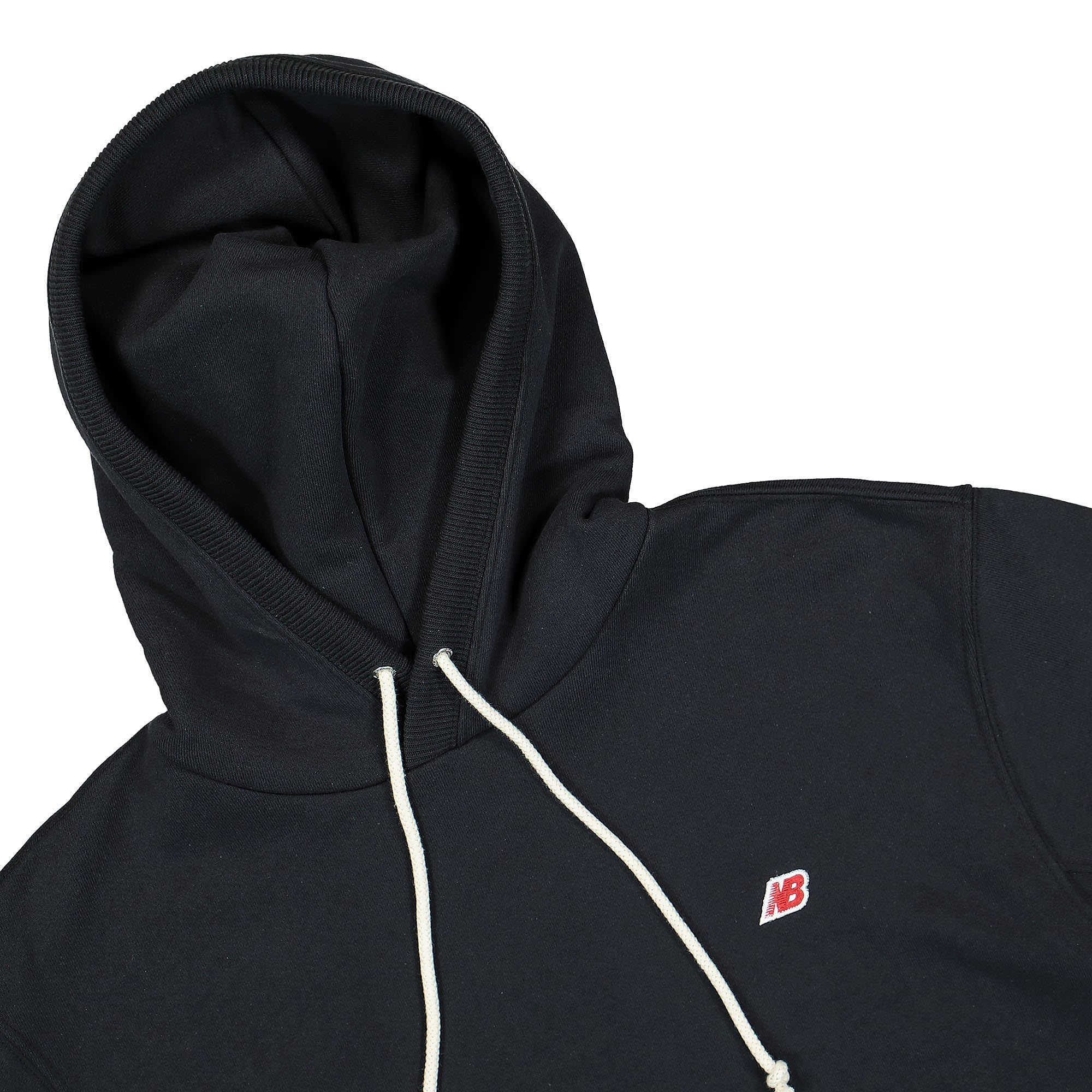New Balance Made In USA Hoodie Black Hoodies Close-up | Overkill