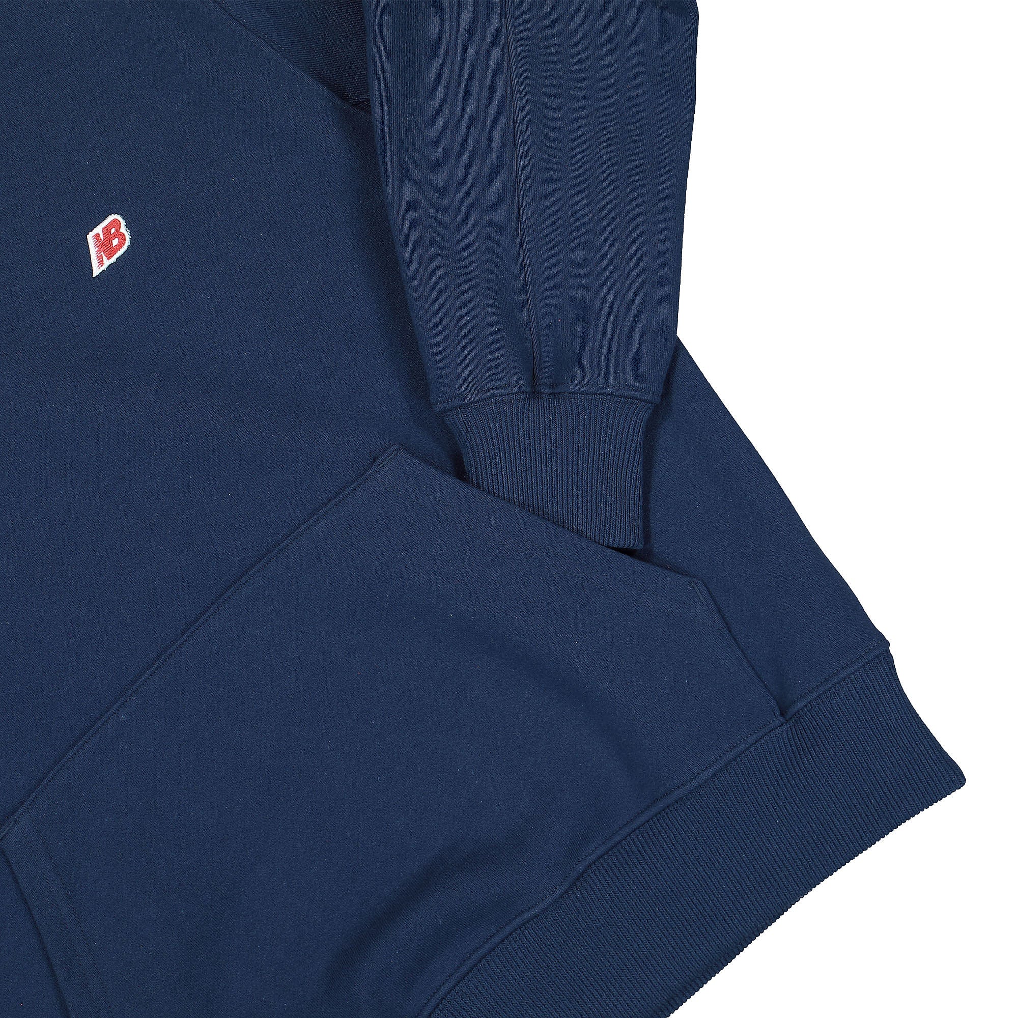 New Balance Made In USA Hoodie Blue Hoodies Detailfoto | Overkill