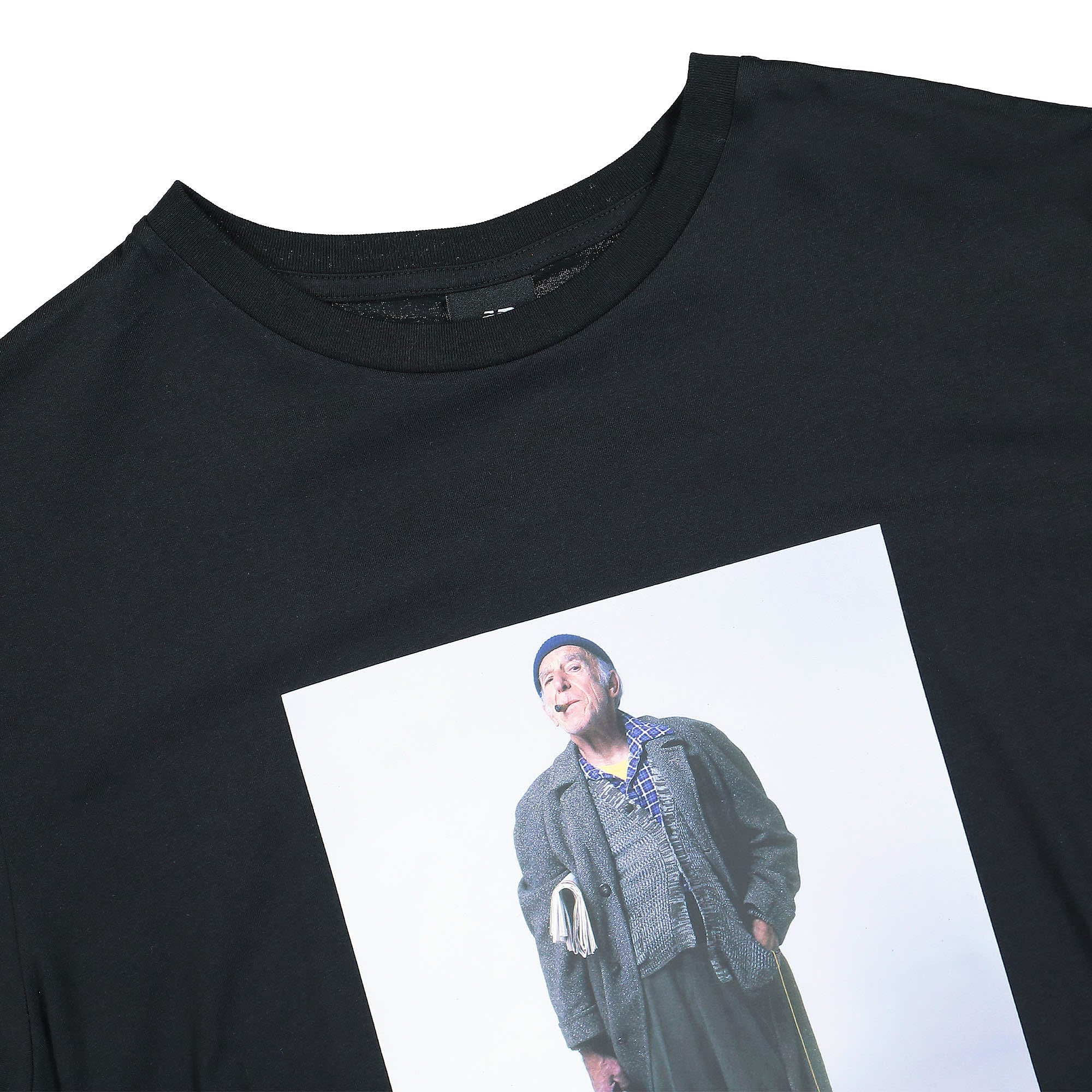 New Balance Grandpa Tee Black T-Shirts Close-up | Overkill