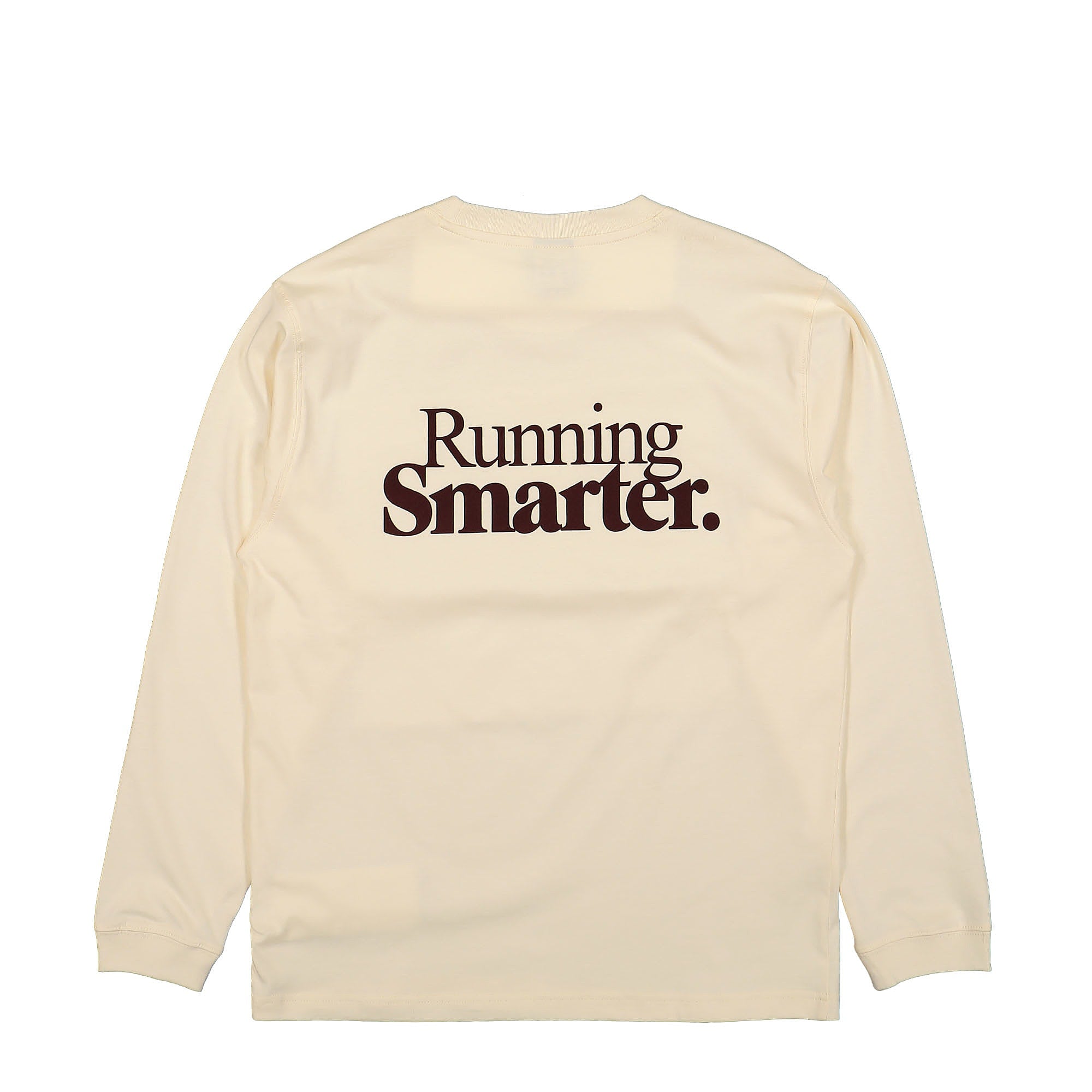 New Balance Athletics 70s Run Long Sleeve Graphic Tee Macadamia Nut Sweatshirts Material | Overkill