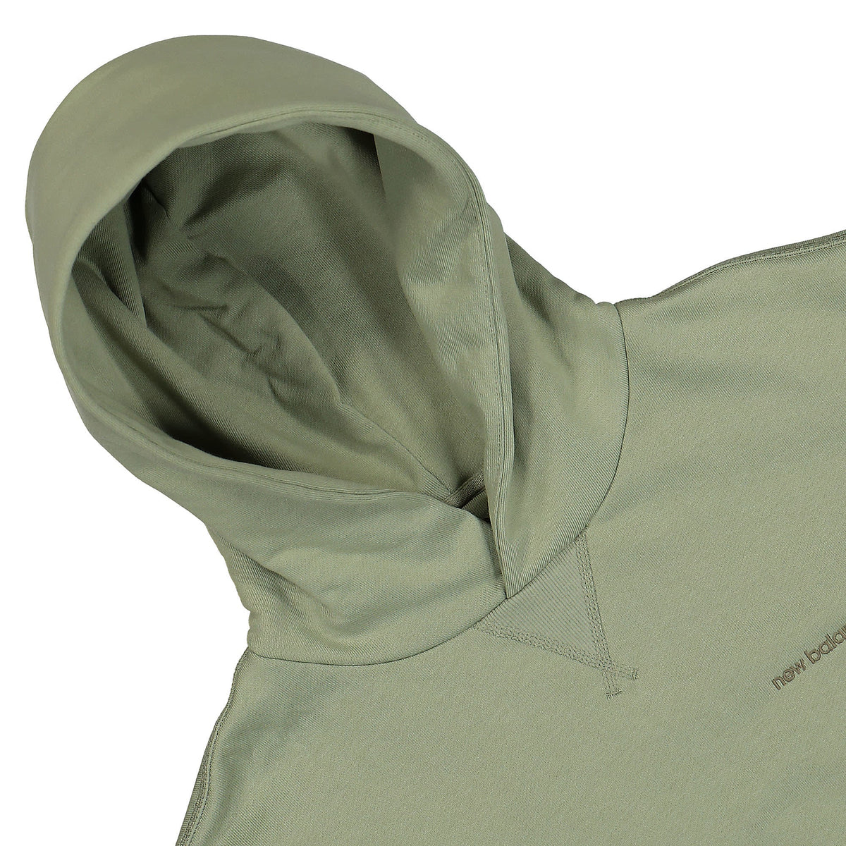 New Balance Athletics Nature State Hoodie Olive Leaf Hoodies Close-up | Overkill