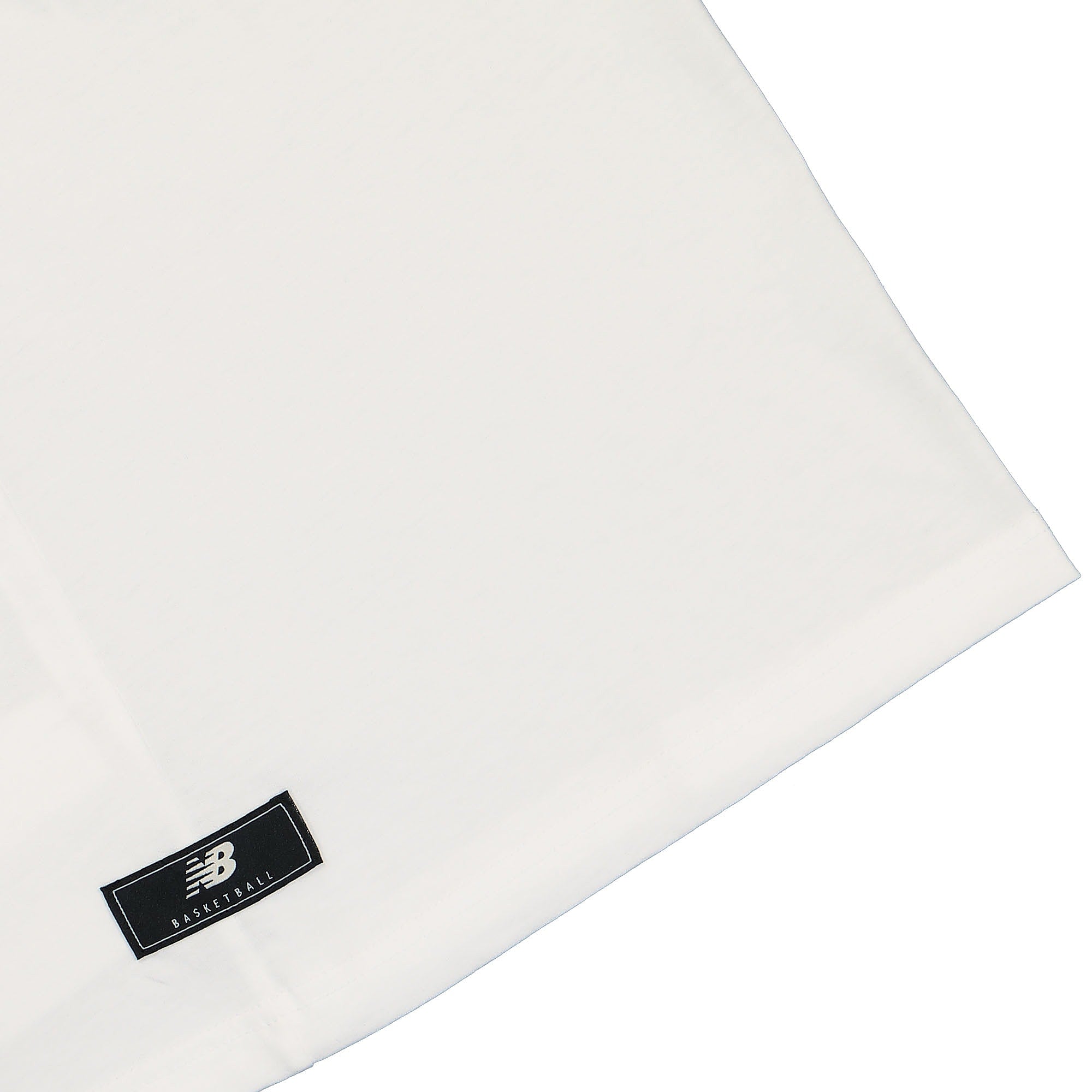 New Balance Hoops Fundamentals T-Shirt White T-Shirts Detailfoto | Overkill