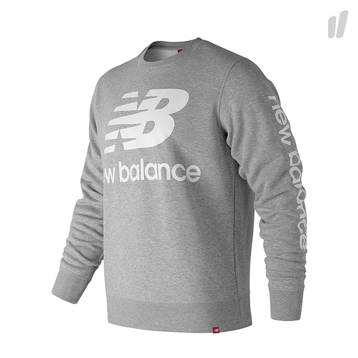 New Balance MT 83573 AG Essential Logo Crew Grey Sweatshirts 660140-60-121 | Overkill