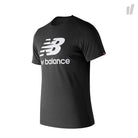 New Balance Essentials Stacked Logo Tee Black T-Shirts MT83530BK / 660060-60-8 | Overkill