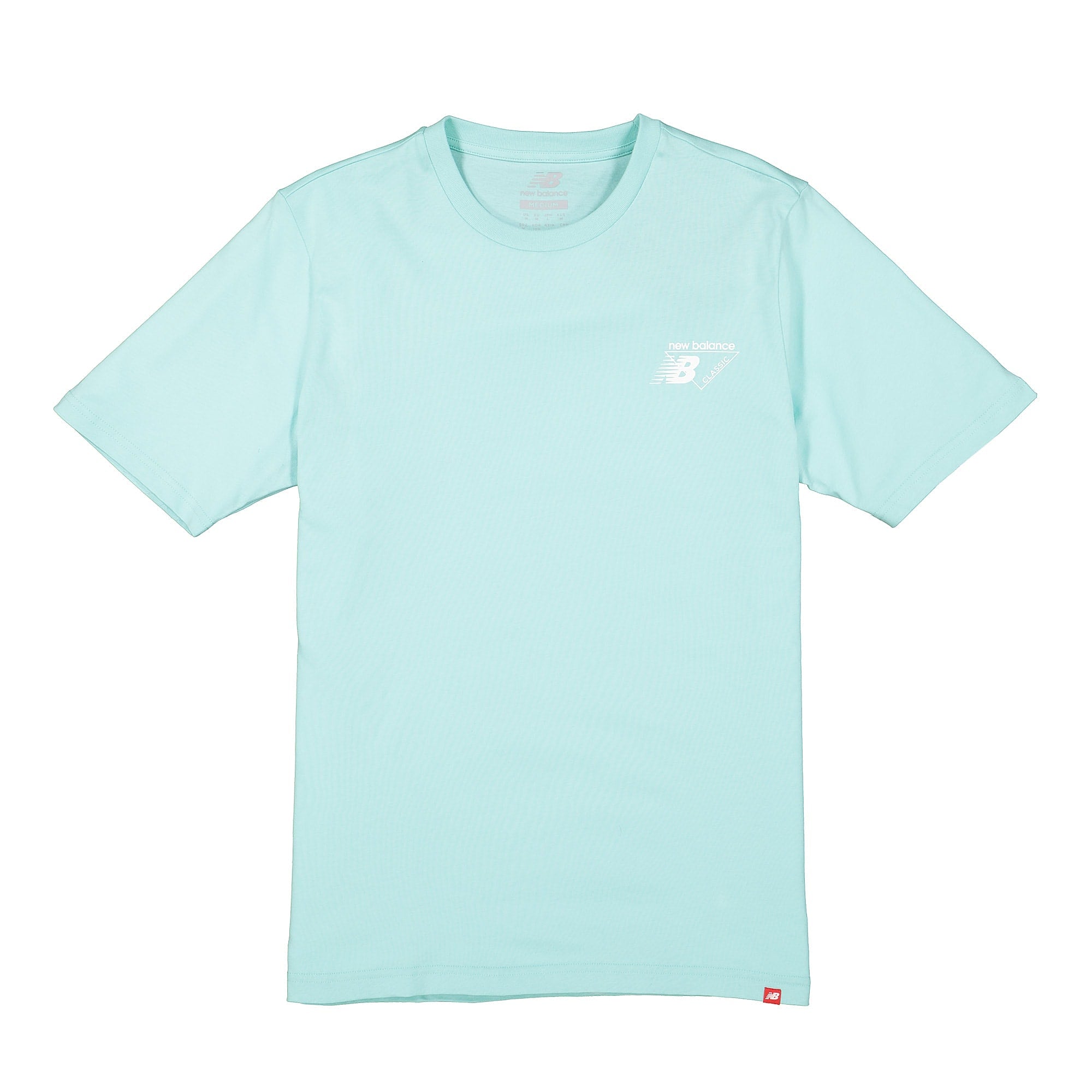 New Balance Essential Classic Lock Tee Light Reef T-Shirts MT91579LRF / 690630-60-53 | Overkill