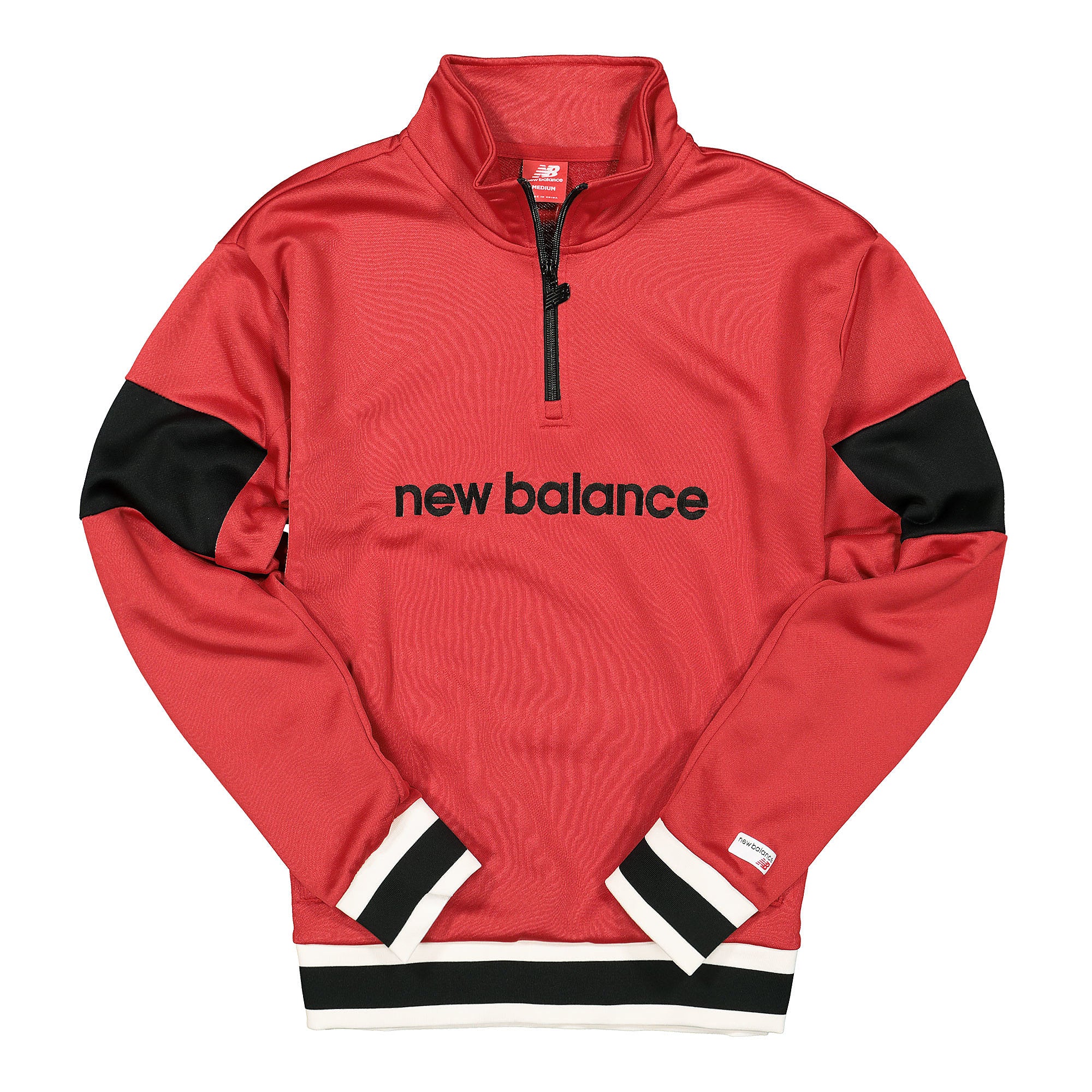 New Balance Athletics Stadium Track Pullover Team Red Sweatshirts MT93540REP / 742270-60-4 | Overkill