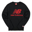 New Balance Athletics Stadium Crew Black Sweatshirts MT93546BK / 742230-60-8 | Overkill