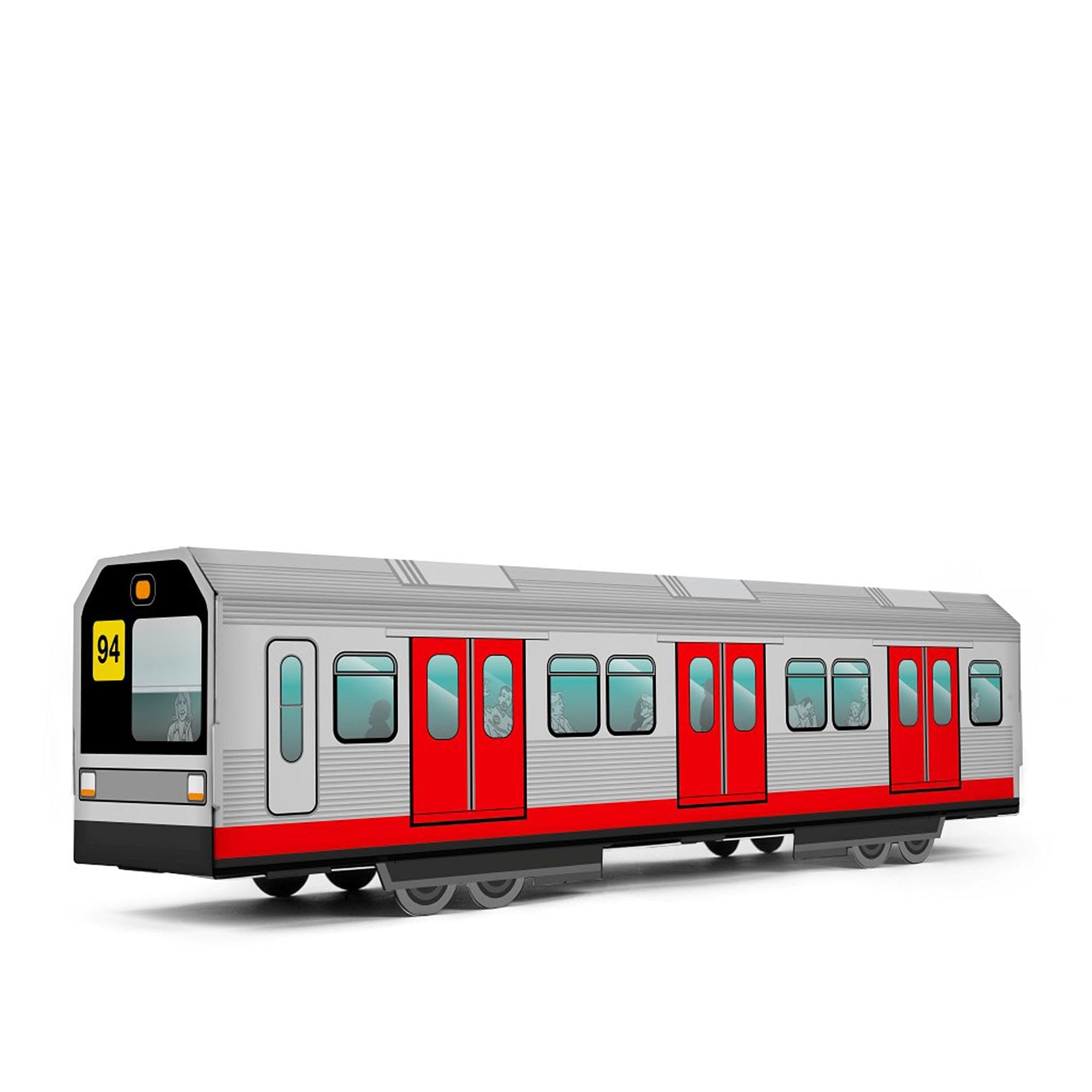 MTN Systems Miniatur Trains - Amsterdam Metro Multi Mini Trains SPJU3018 | Overkill