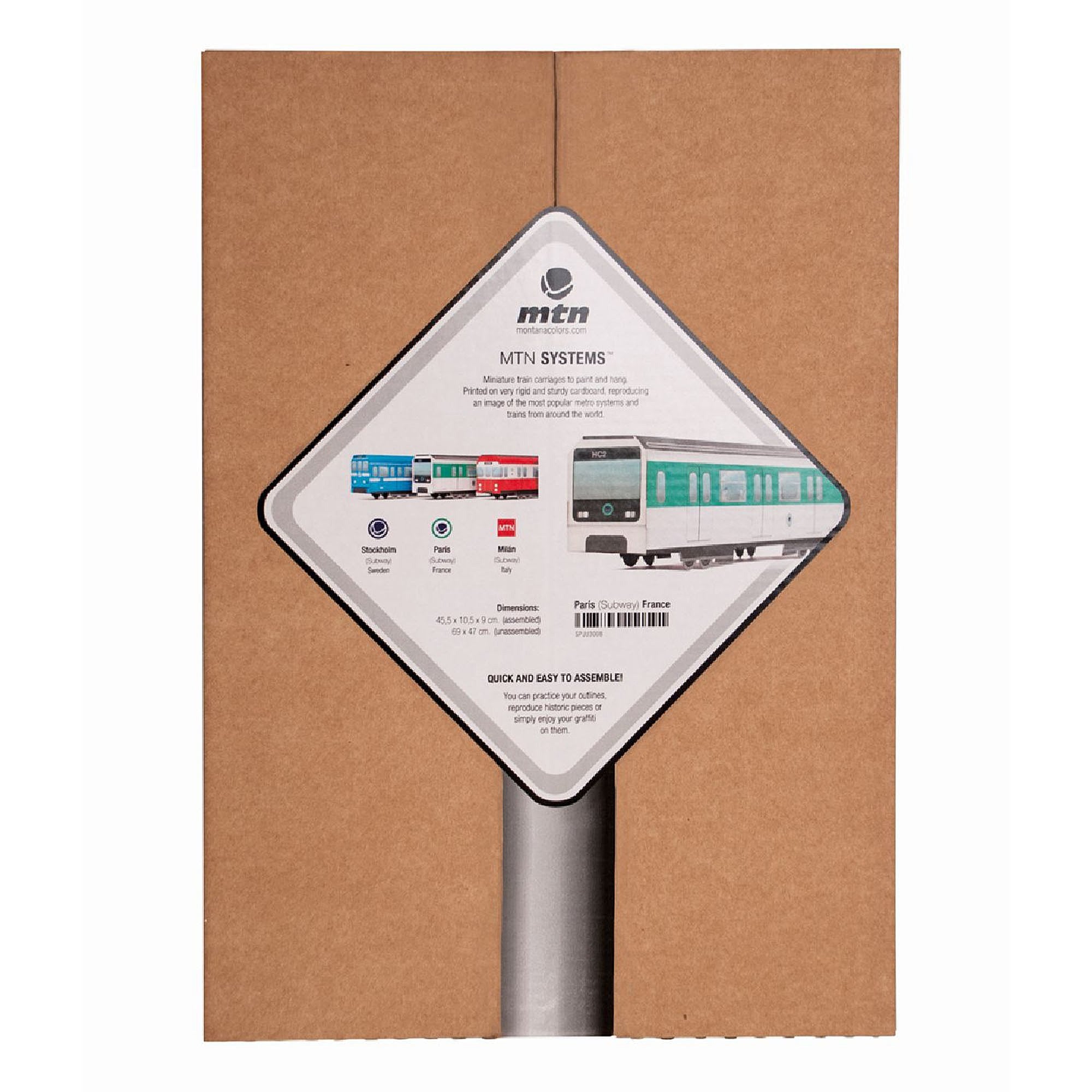 MTN Systems Miniatur Trains - Paris Metro Multi Mini Trains  Material | Overkill