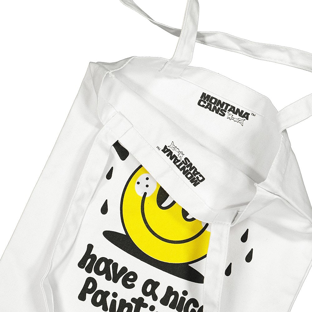 Montana Cotton Bag Thank You By Laia White Shoulder & Cross Body Bags Close-up | Overkill