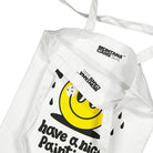 Montana Cotton Bag Thank You By Laia White Shoulder & Cross Body Bags Close-up | Overkill