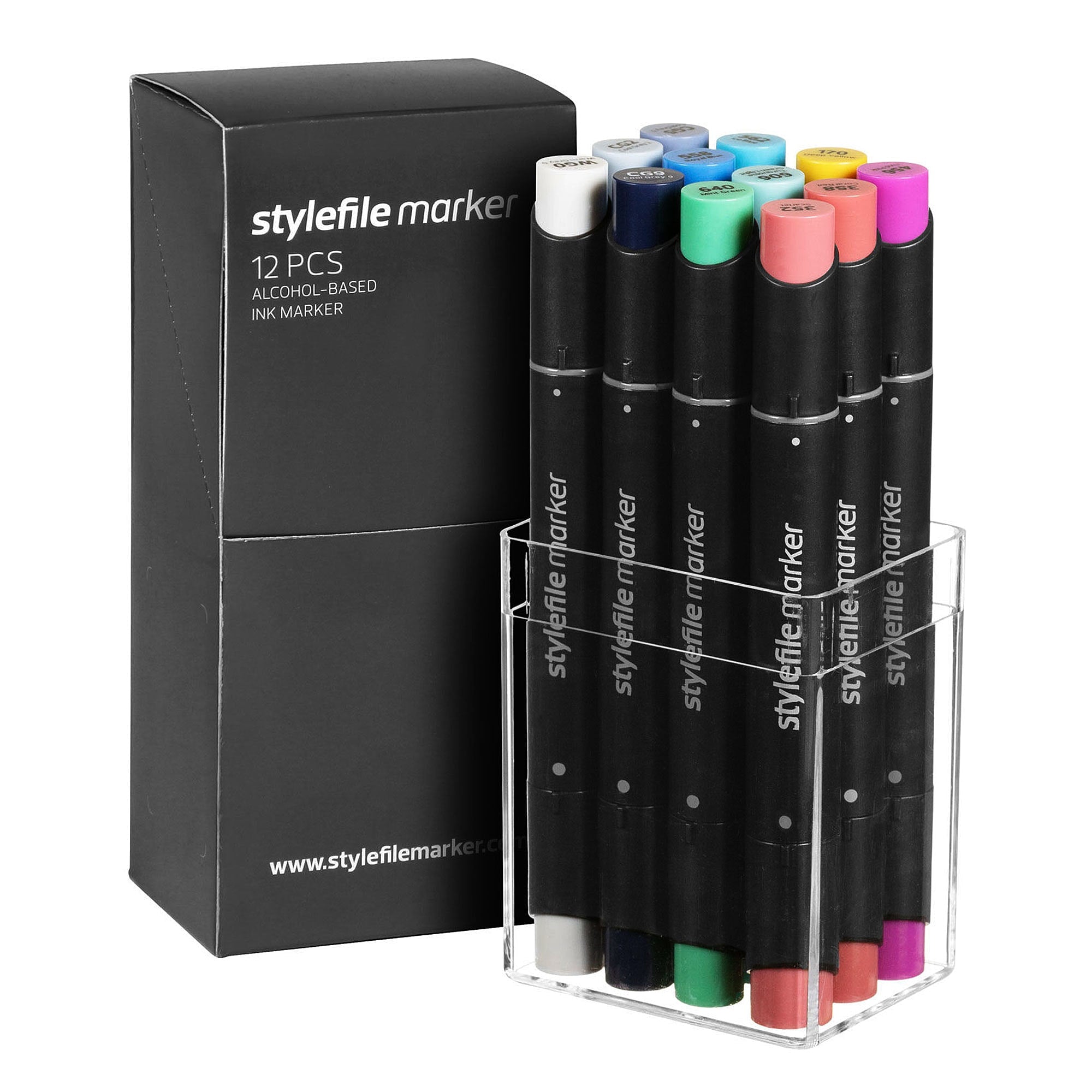 Stylefile marker 12er multi set 25  Marker SFS12S25 | Overkill