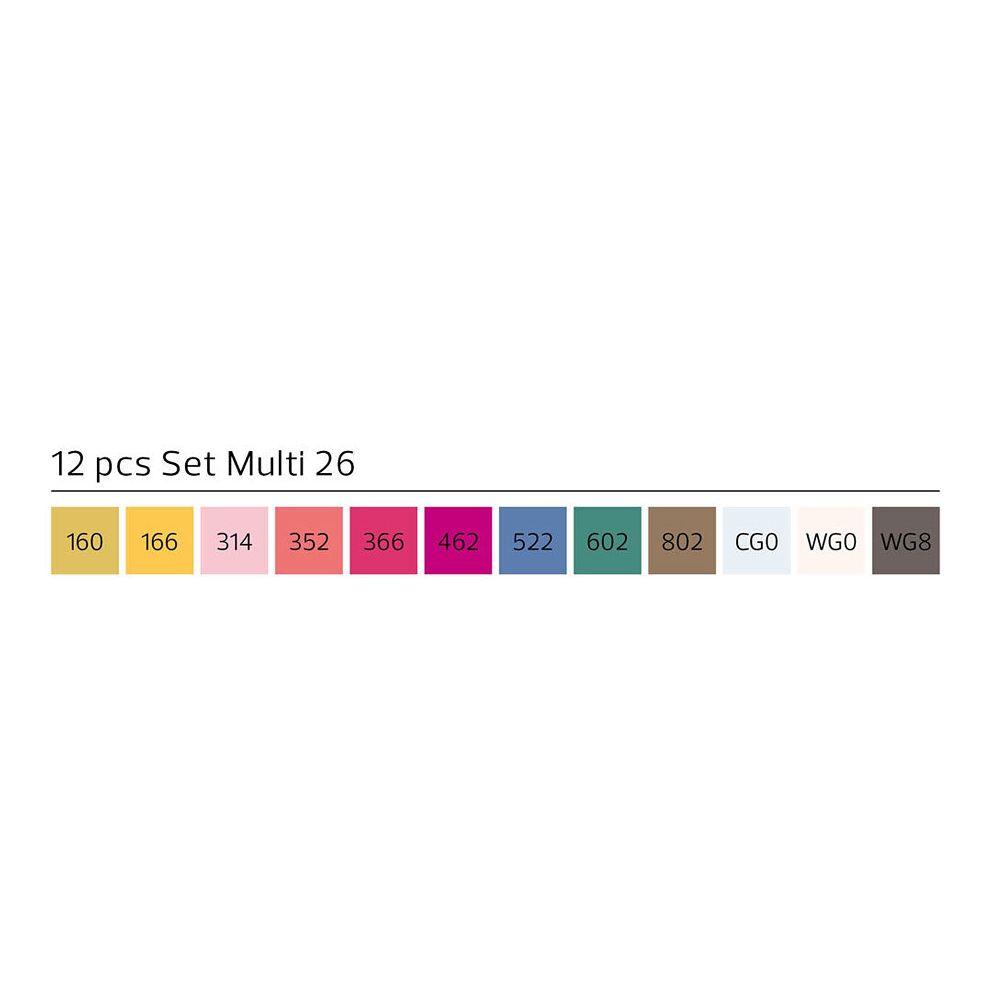 Stylefile marker 12er multi set 26 0 Marker  Material | Overkill