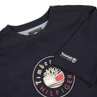 Timberland Ri Logo T Shirt Desert Sky T-Shirts Close-up | Overkill