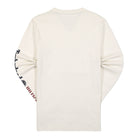 Timberland Ri Logo Long Sleeve Ivory Longsleeves Material | Overkill