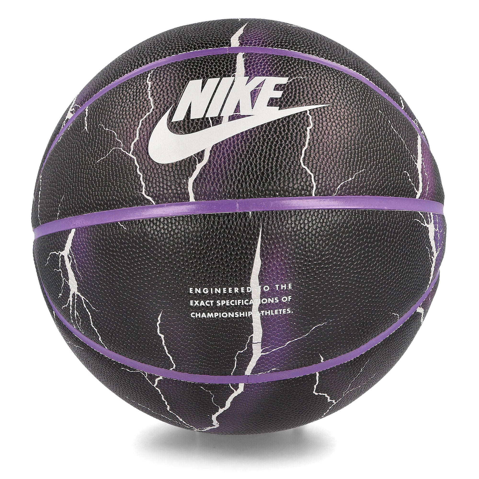 Nike 8P Standard Basketball Action Grape / White Basketballs Close-up | Overkill