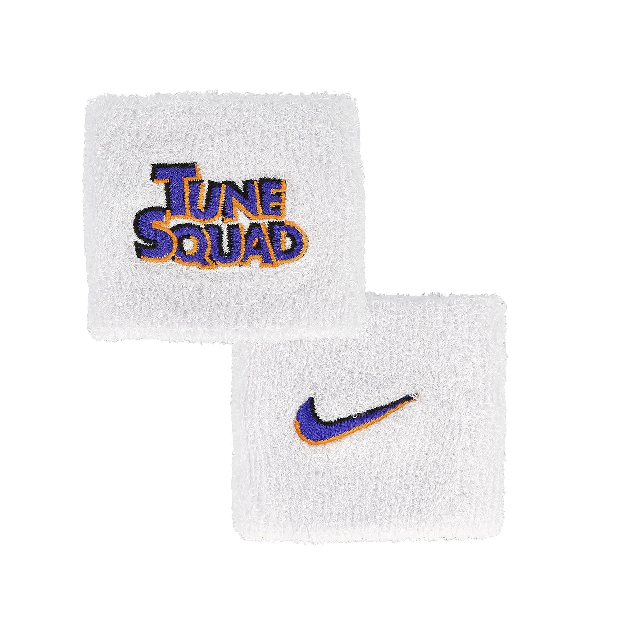 Nike Space Jam 2 x Nike Tune Squad Swoosh Wristbands White / Concord Other Sports Equipment N.100.4180.182.OS | Overkill
