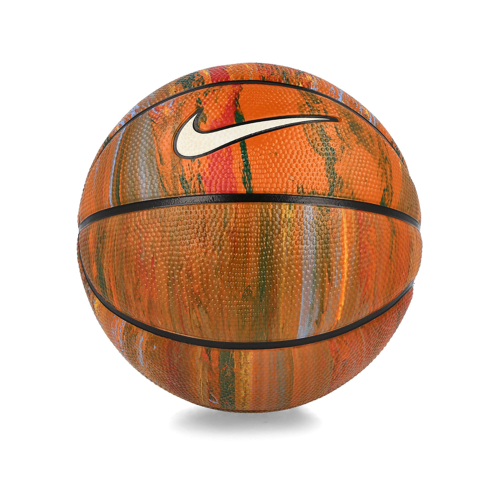 Nike Skills Next Nature Basketball Multi / Amber / Black / White Basketballs Close-up | Overkill