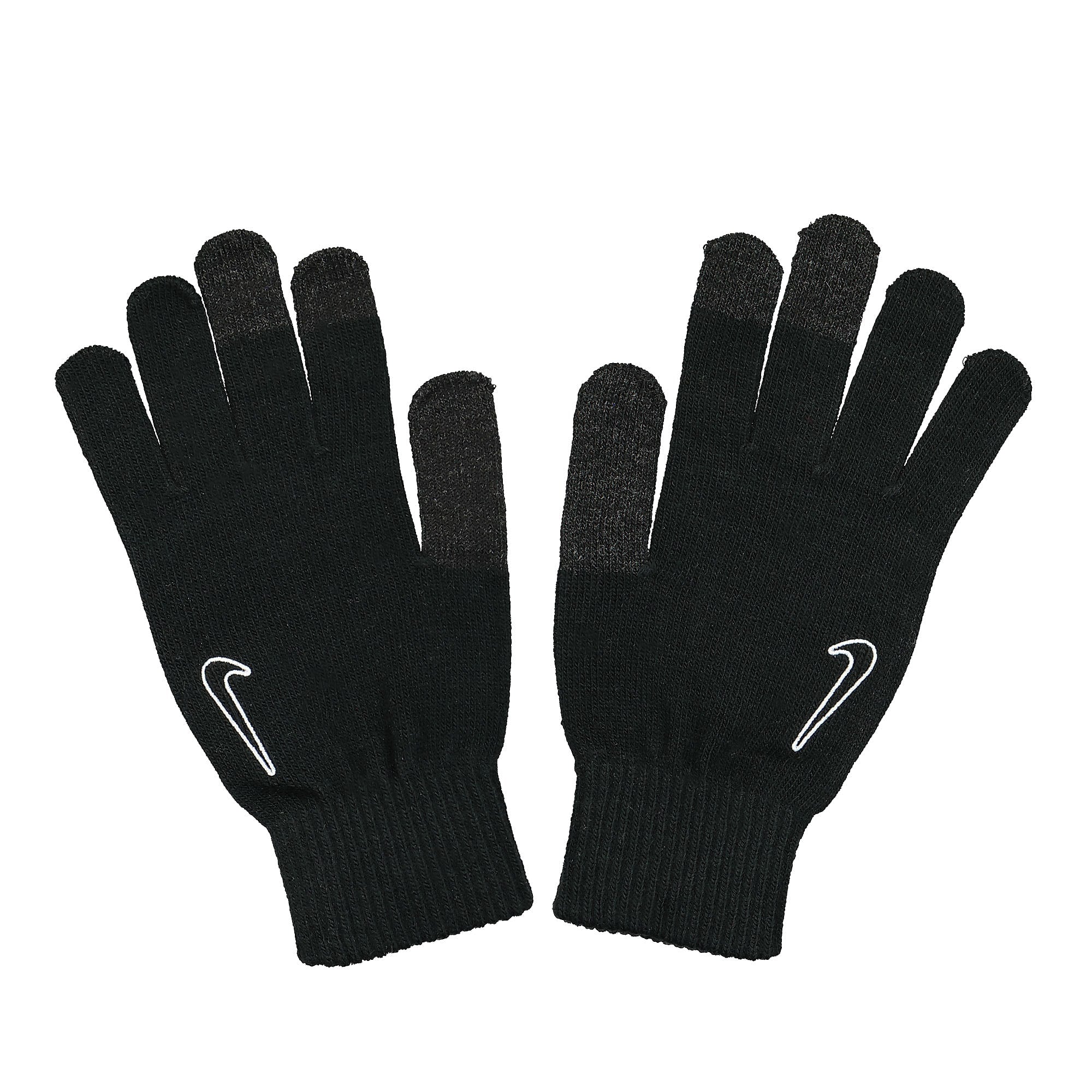 Nike Knit Tech Grip Gloves Black / Black / White Gloves N.100.0661.091 | Overkill