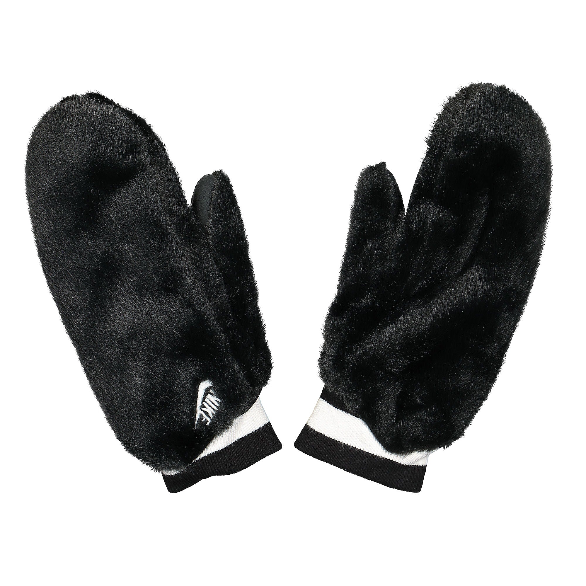 Nike Wmns Warm Mittens Black / Black / White Gloves N.1002626.091.2S | Overkill