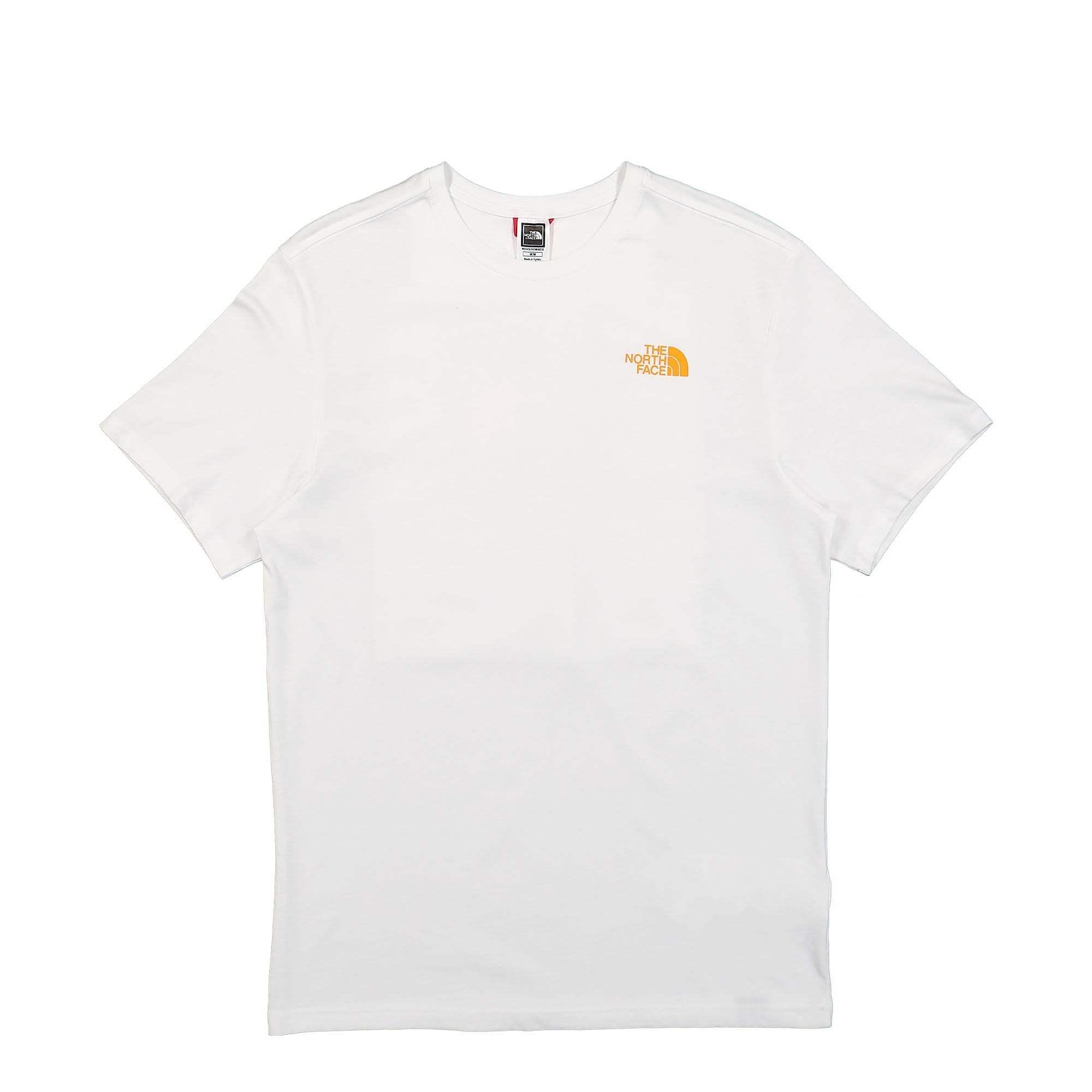 The North Face S/S Red Box Tee White / Panderosa Green T-Shirts NF0A2TX283V1 | Overkill