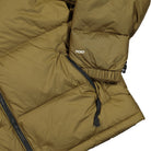 The North Face 1996 Retro Nuptse Jacket Military Olive Puffer Jackets Detailfoto | Overkill