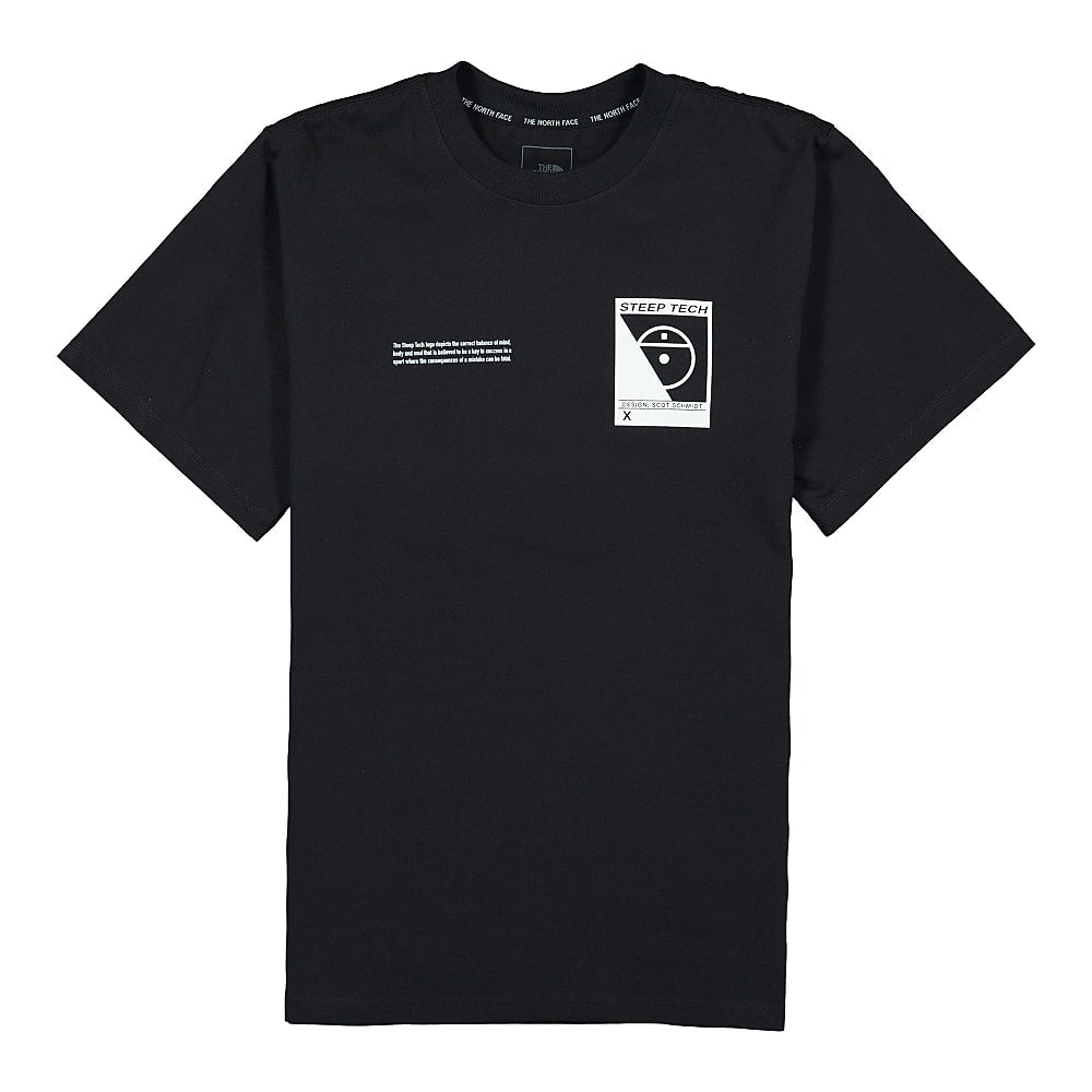 The North Face Short Sleeve Steep Tech Logo Tee TNF Black T-Shirts NF0A4746JK31 | Overkill